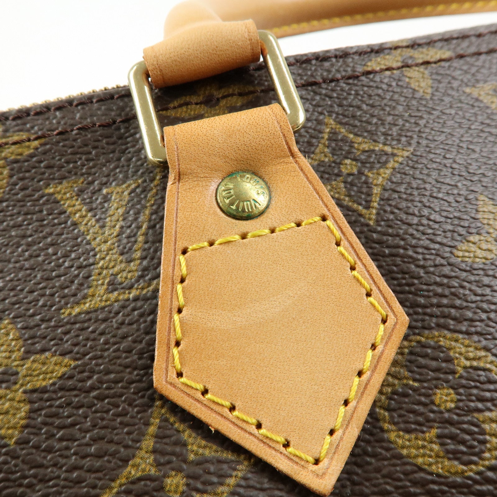 Louis Vuitton Monogram Speedy 40 Hand Bag Boston Bag Brown M41522