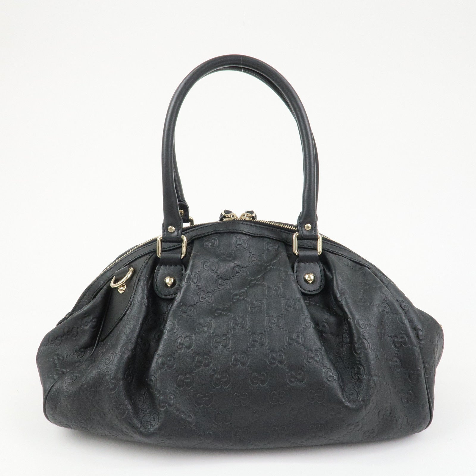 GUCCI Sukey Interlocking G Guccissima Leather 2Way Bag 223974