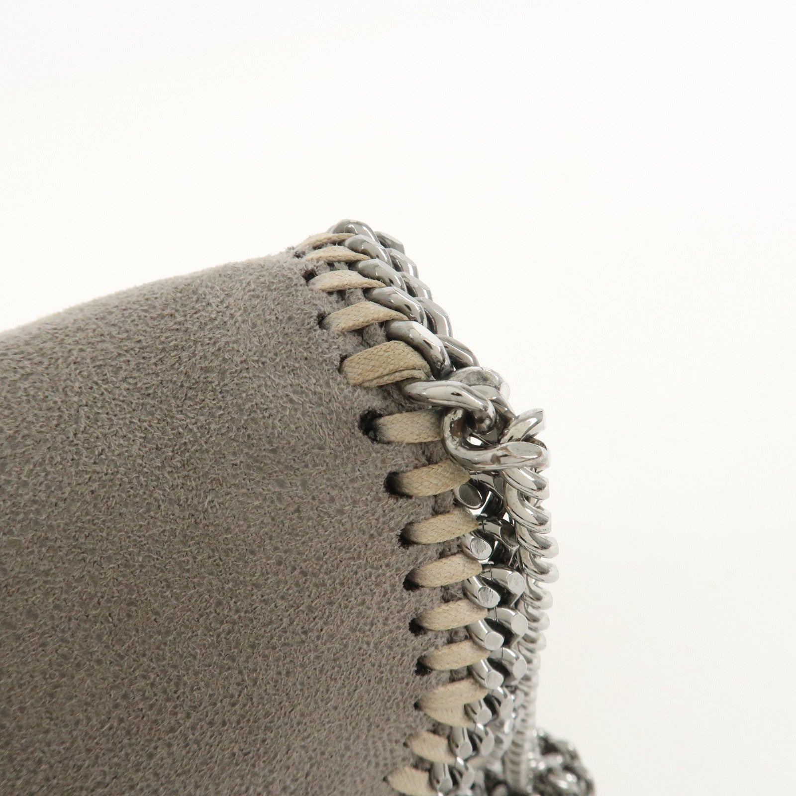 STELLA MCCARTNEY Falabella Mini Shoulder Bag Grey