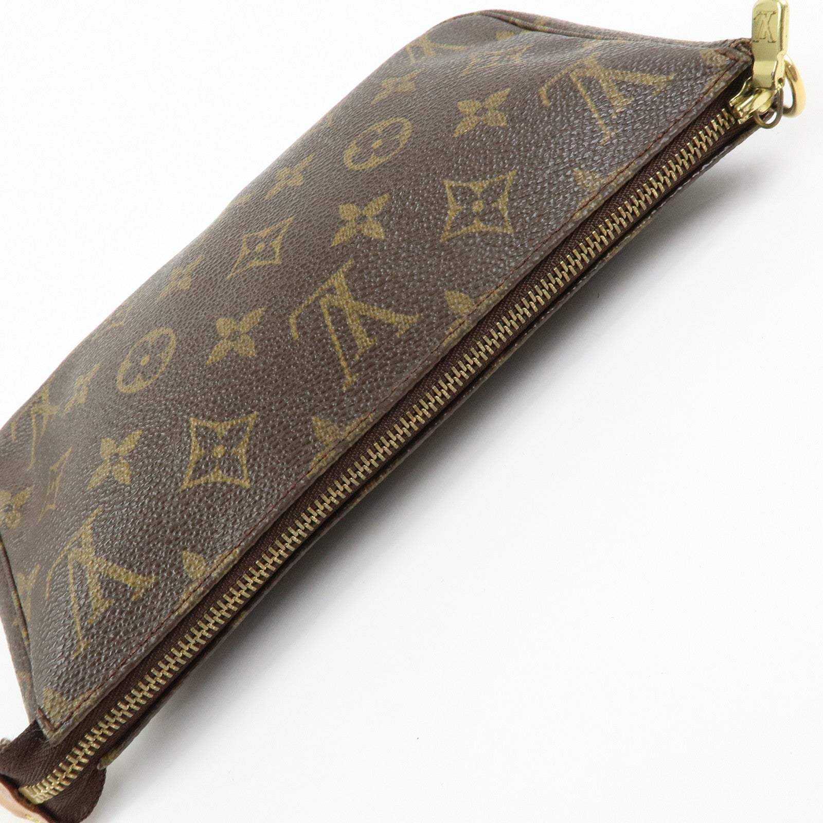 Louis Vuitton Monogram Pochette Accessoires Pouch Hand Bag M51980