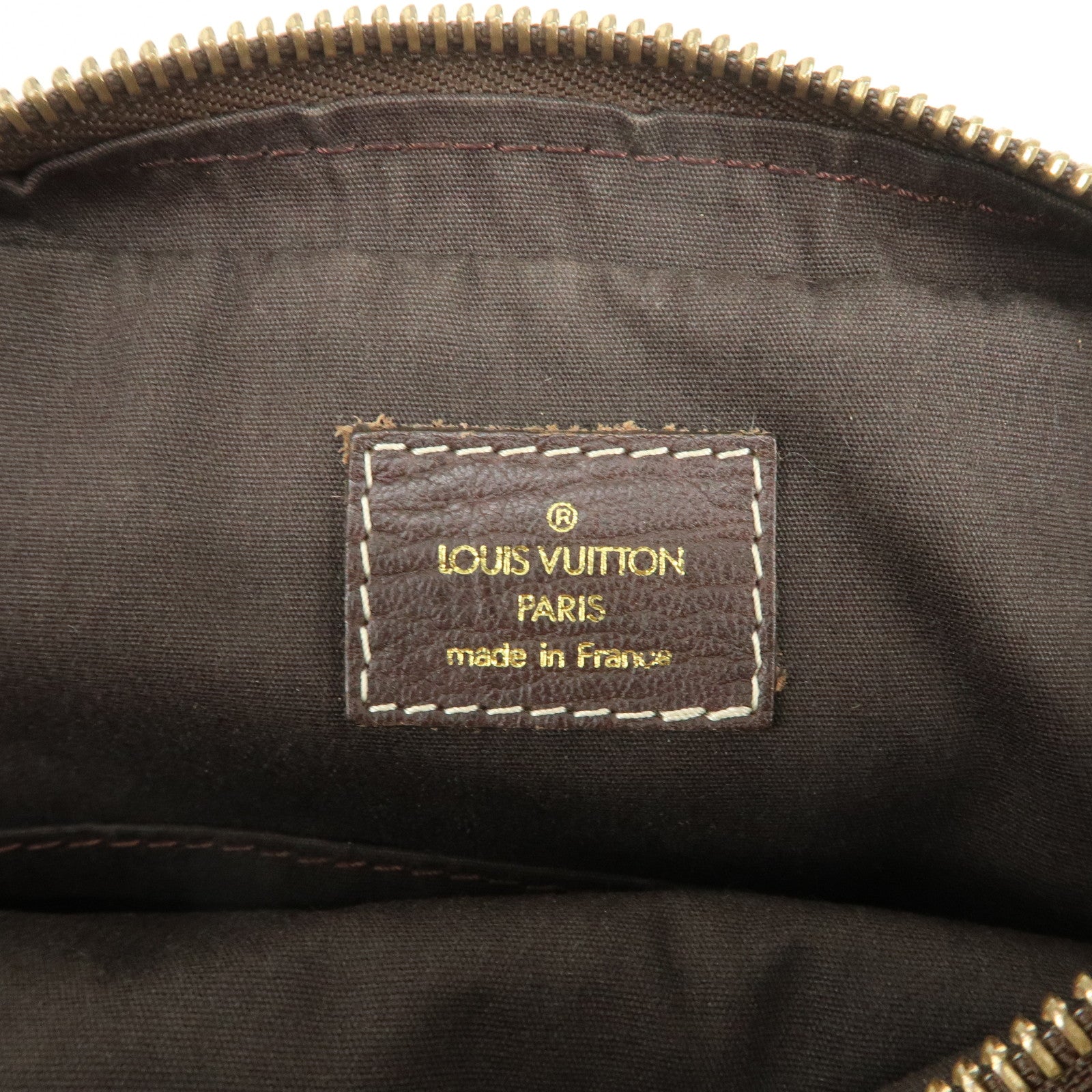 Louis Vuitton Monogram Mini Lin Danube Shoulder Bag Brown M95228