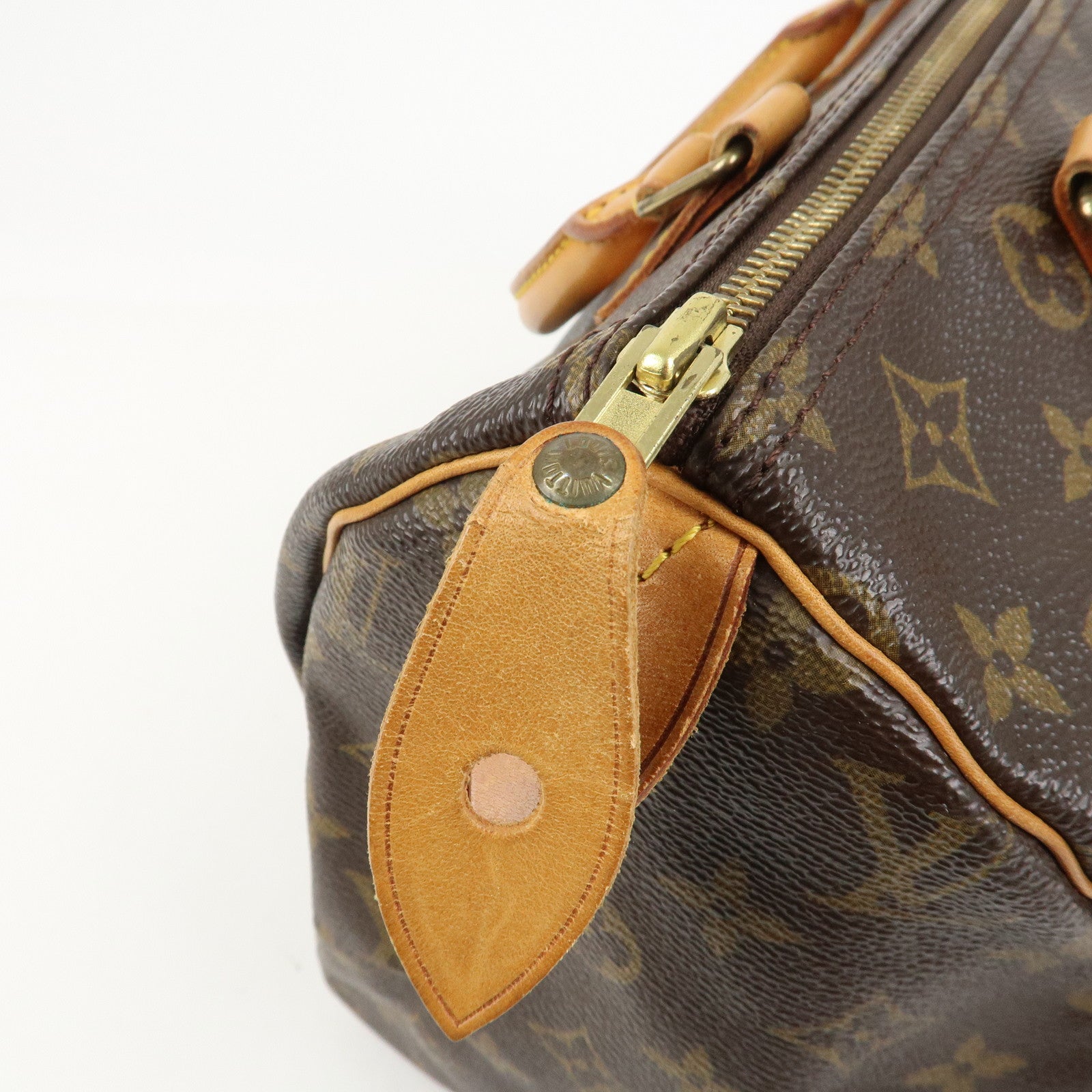 Louis Vuitton Monogram Speedy 30 Boston Bag Hand Bag Brown M41526