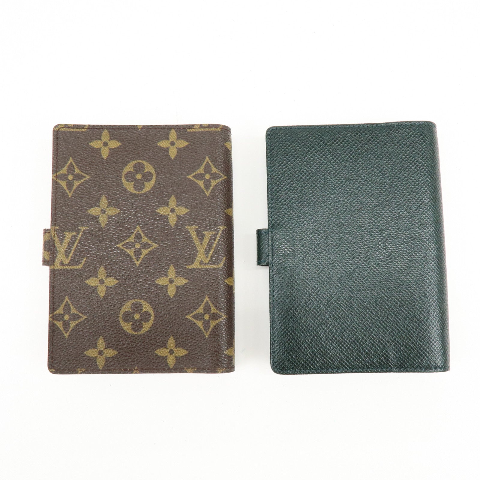 Louis Vuitton Monogram Taiga Set of Agenda PM Covers R20005 R20406