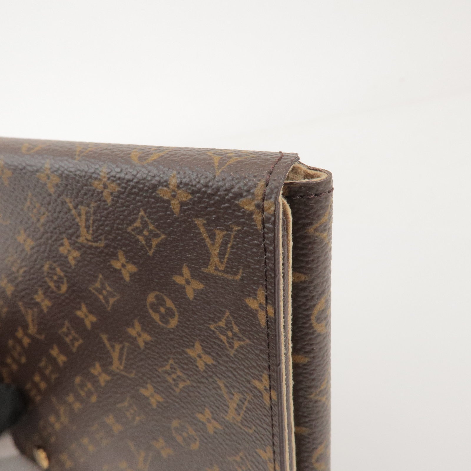 Louis Vuitton Monogram Set of 3 Canvas Necklace Case Earring Case
