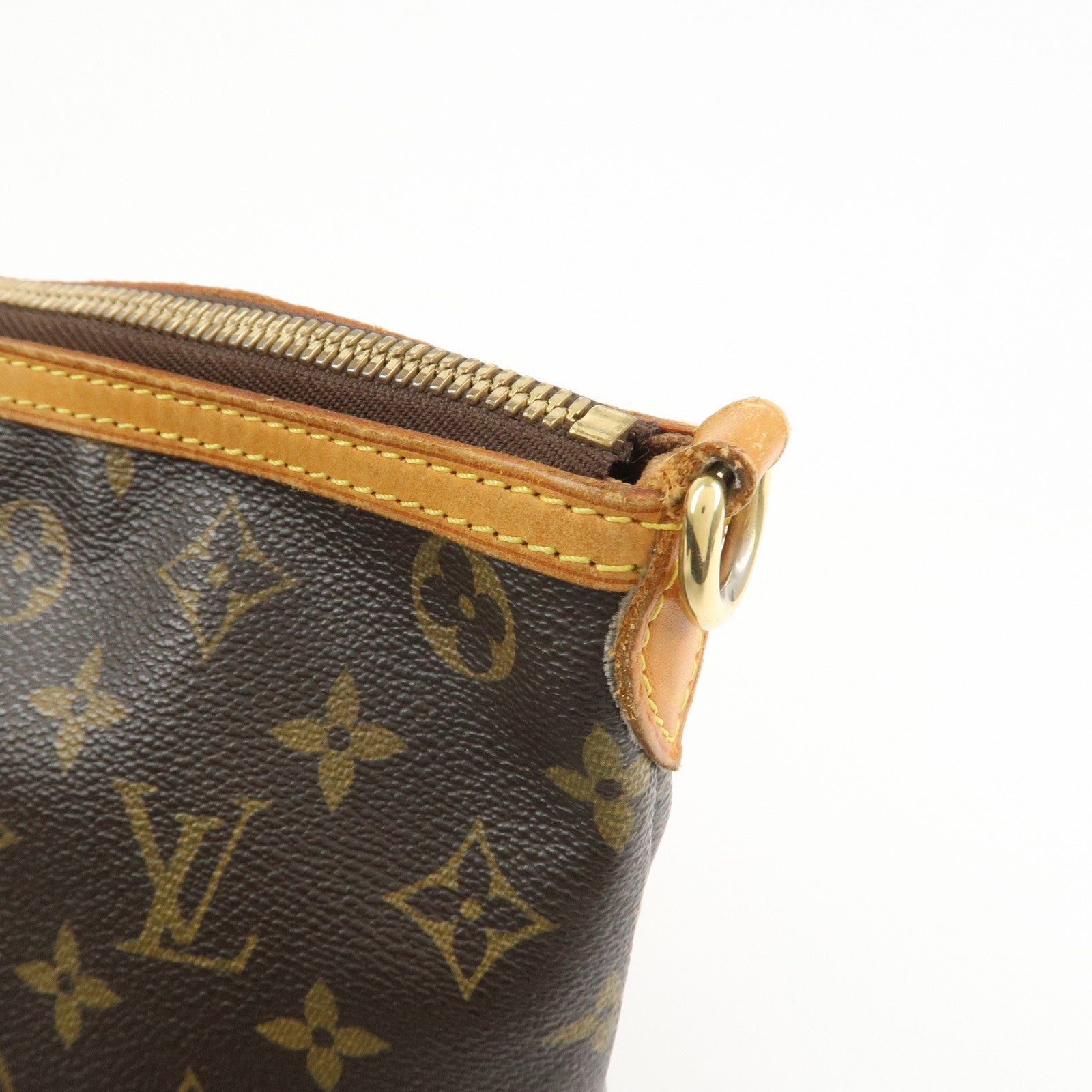 Louis Vuitton Monogram Canvas Palermo PM 2Way Hand Bag Brown M40145