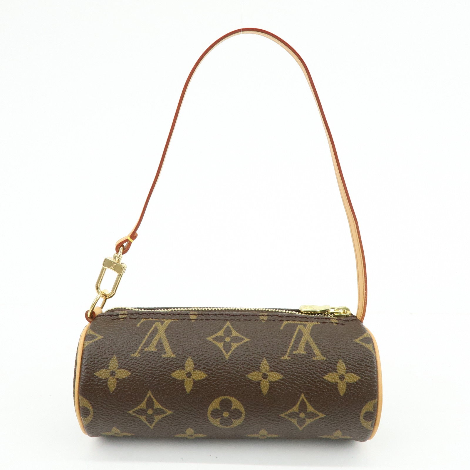Louis Vuitton Monogram Canvas Mini Pouch for Papillon Bag Brown