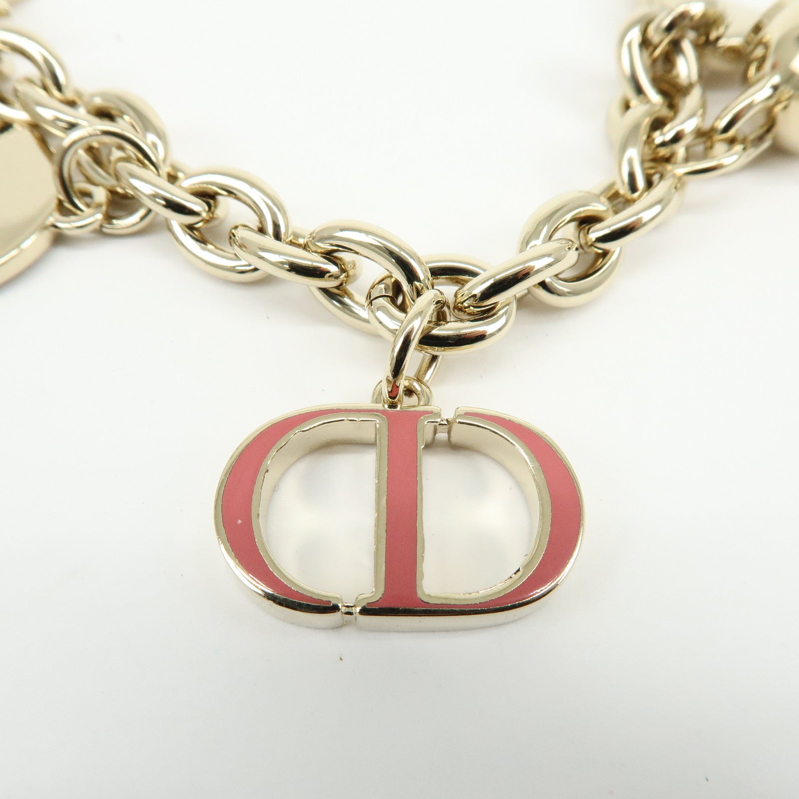 Christian Dior Metal 30 Montaigne Charm Bag Charm Key Holder