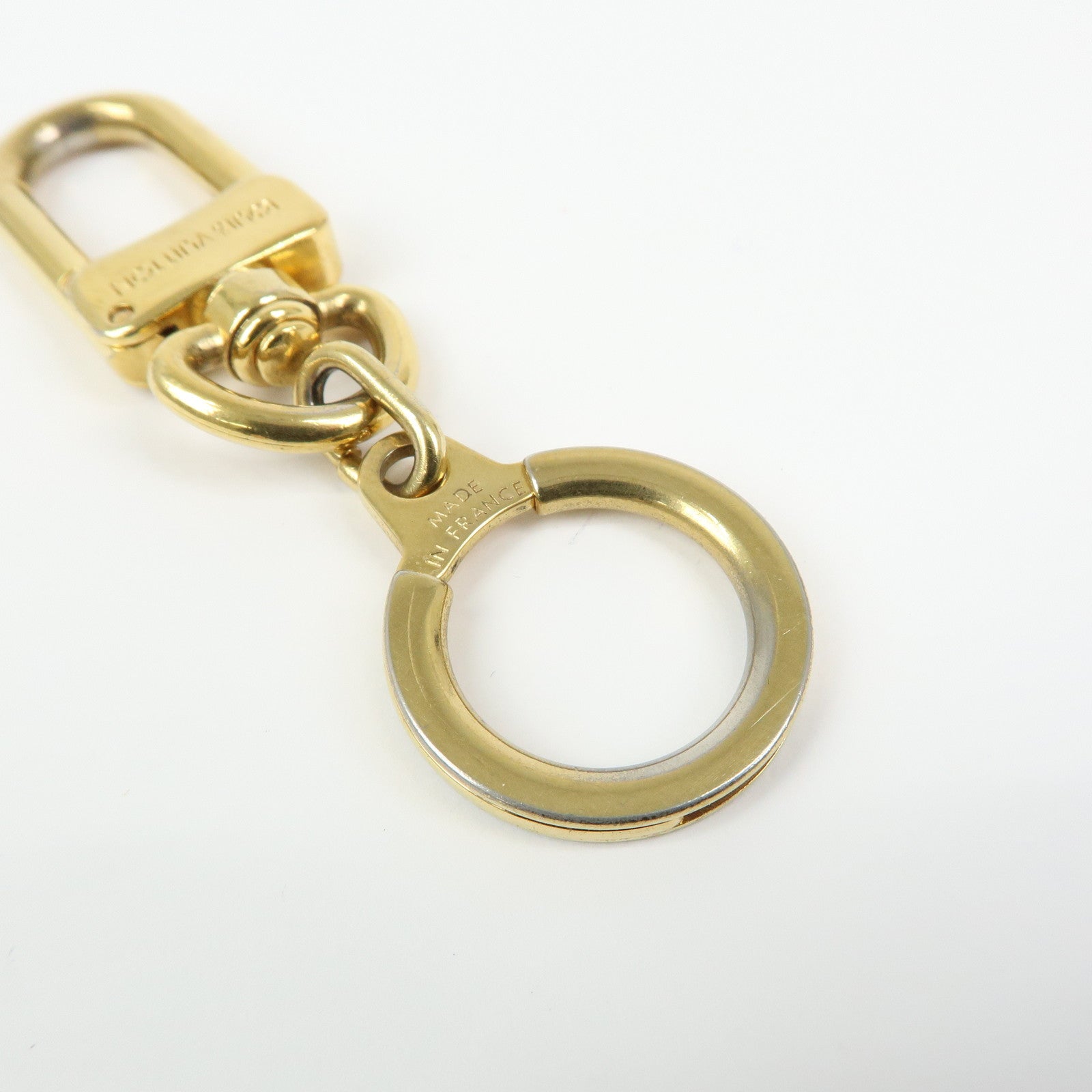 Louis Vuitton Ano Cles Key Chain Bag Chram Gold M62694
