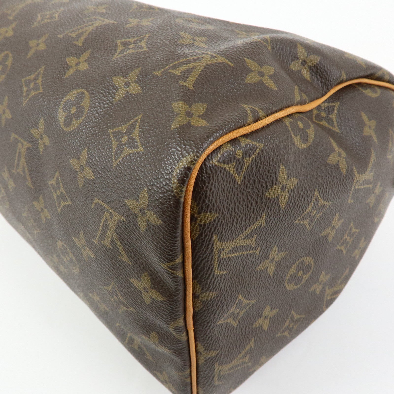Louis Vuitton Monogram Speedy 30 Boston Bag Hand Bag Brown M41526