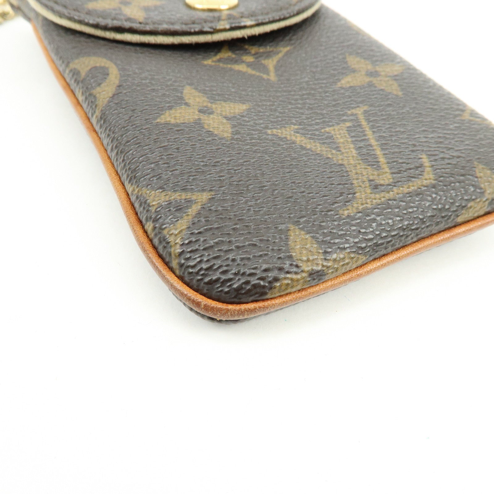 Louis Vuitton Monogram Etui Telefonne MM Phone Case Brown M66546