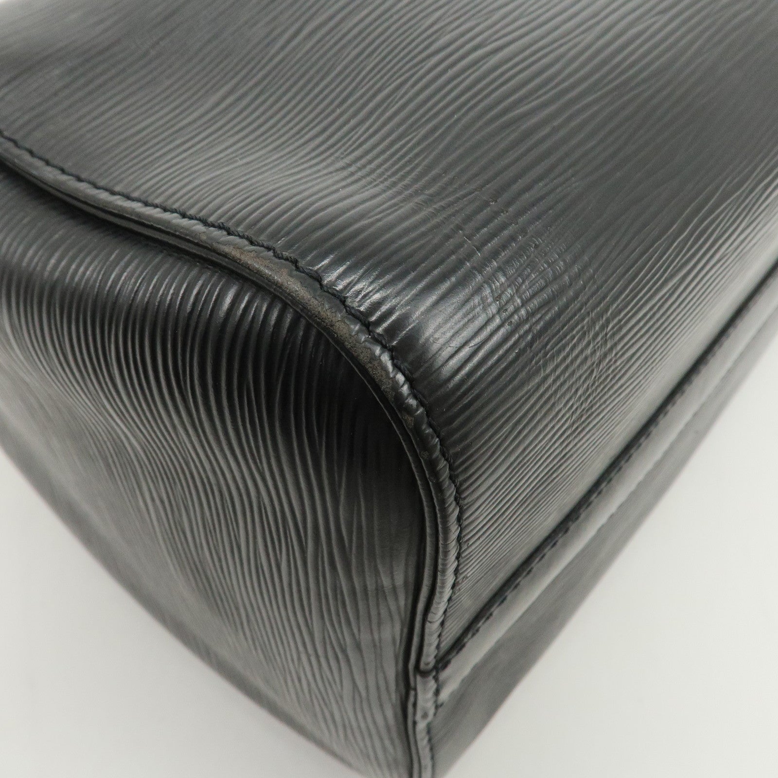 Louis Vuitton Epi Speedy 35 Boston Bag Hand Bag Noir Black M42992