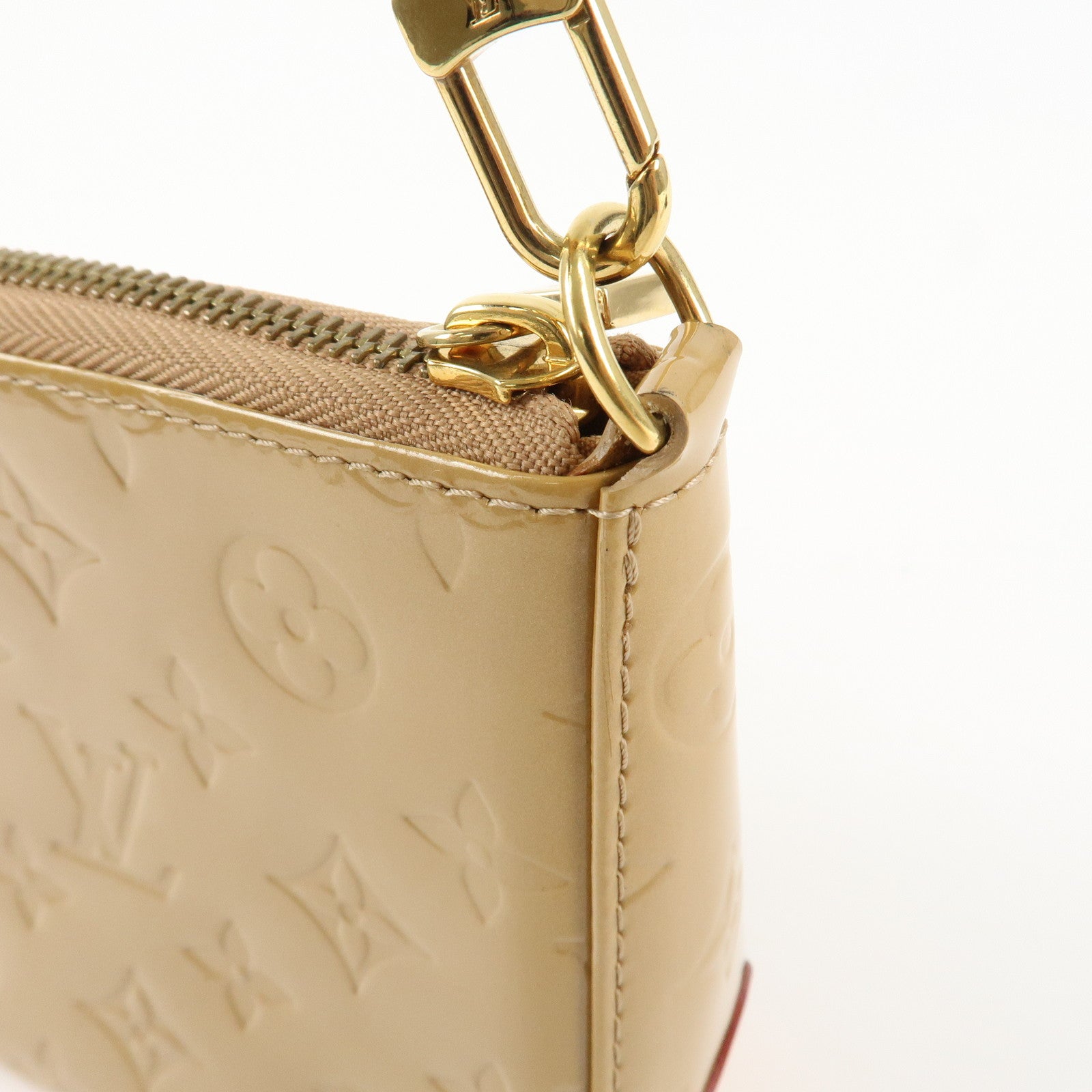 Louis Vuitton Monogram Vernis Mallory Square Hand Bag M91197 Used