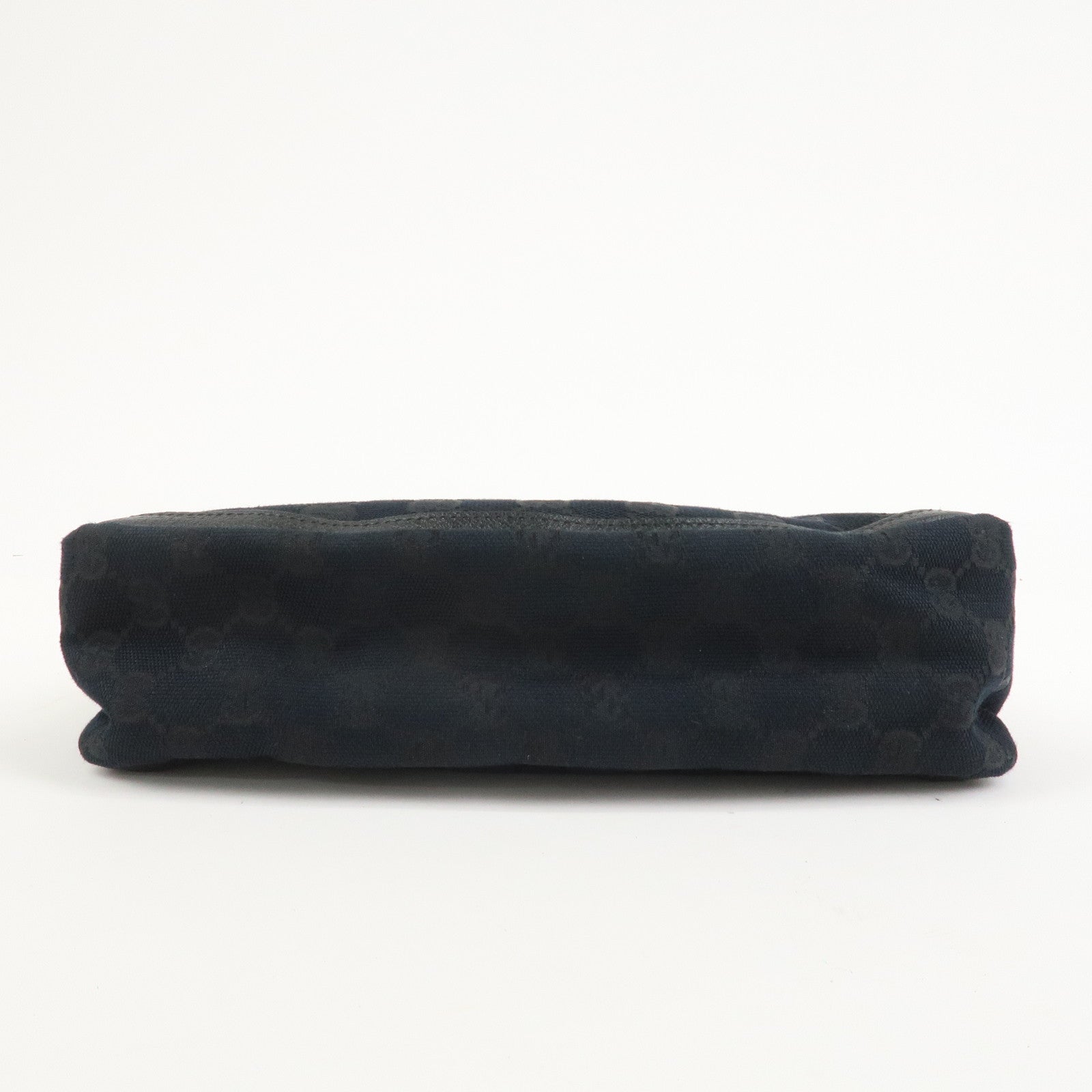 GUCCI Abbey GG Canvas Leather Shoulder Bag 130939