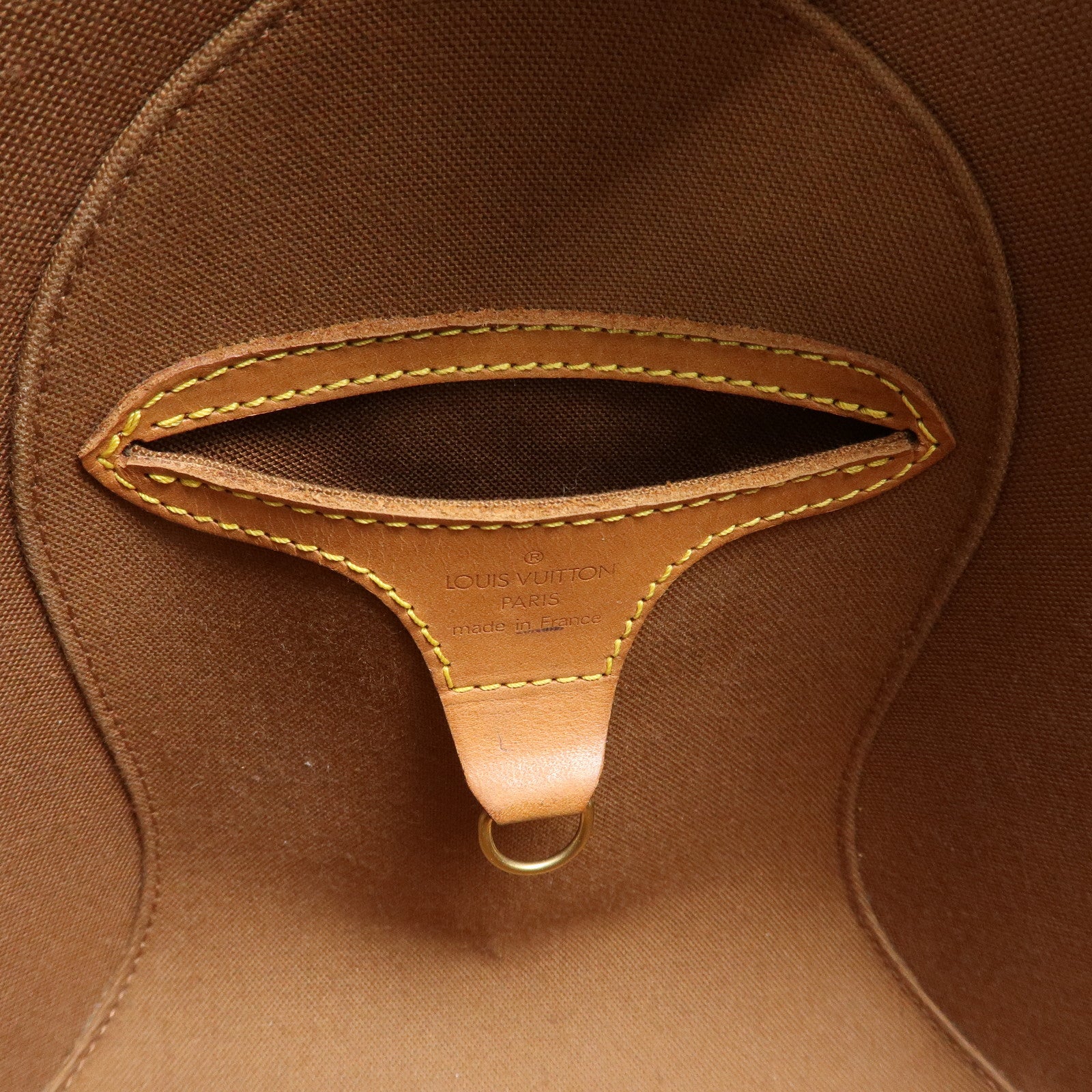 Louis Vuitton Monogram Ellipse PM Hand Bag Brown M51127