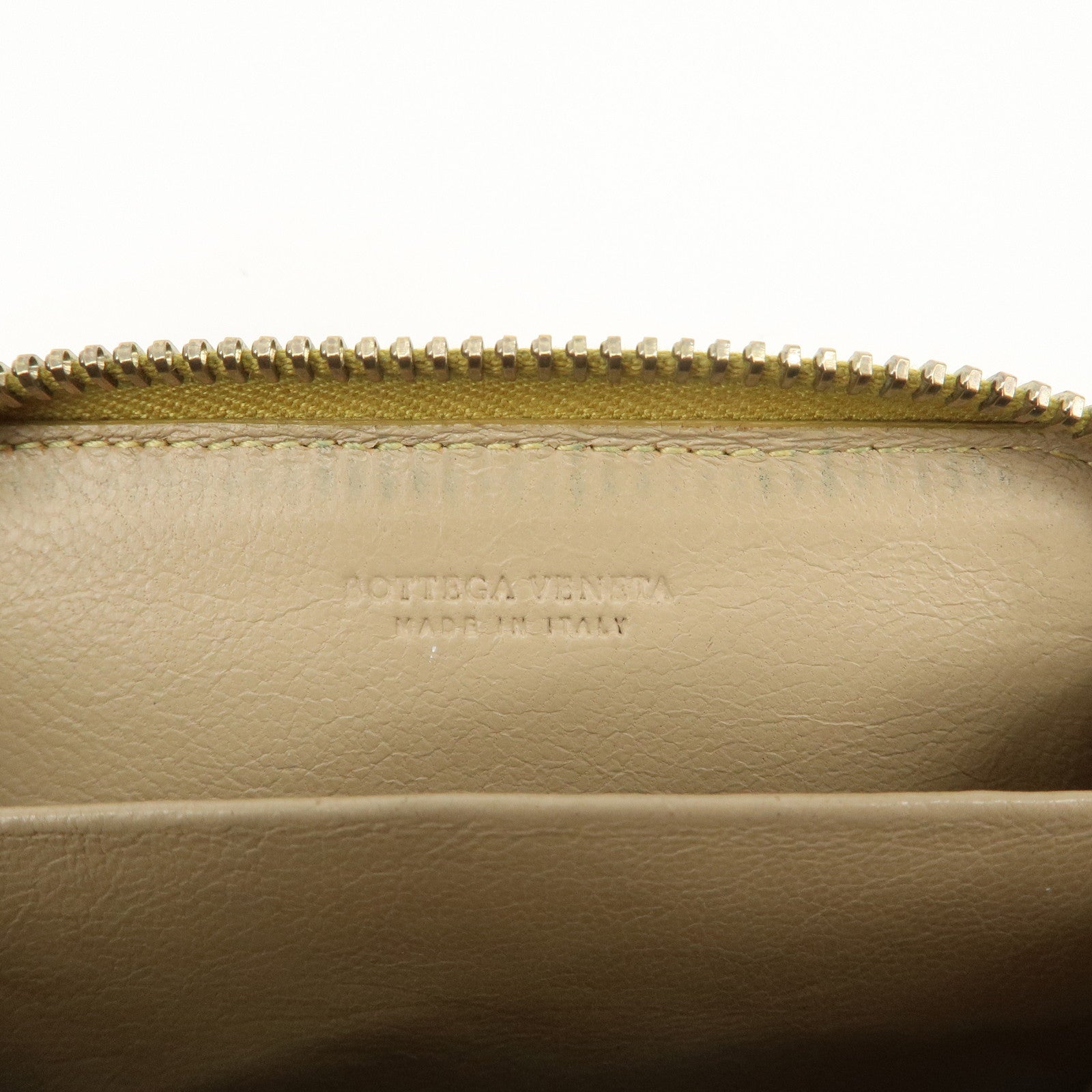 BOTTEGA VENETA Intrecciato Set of 2 Wallet Yellow 114075/150509
