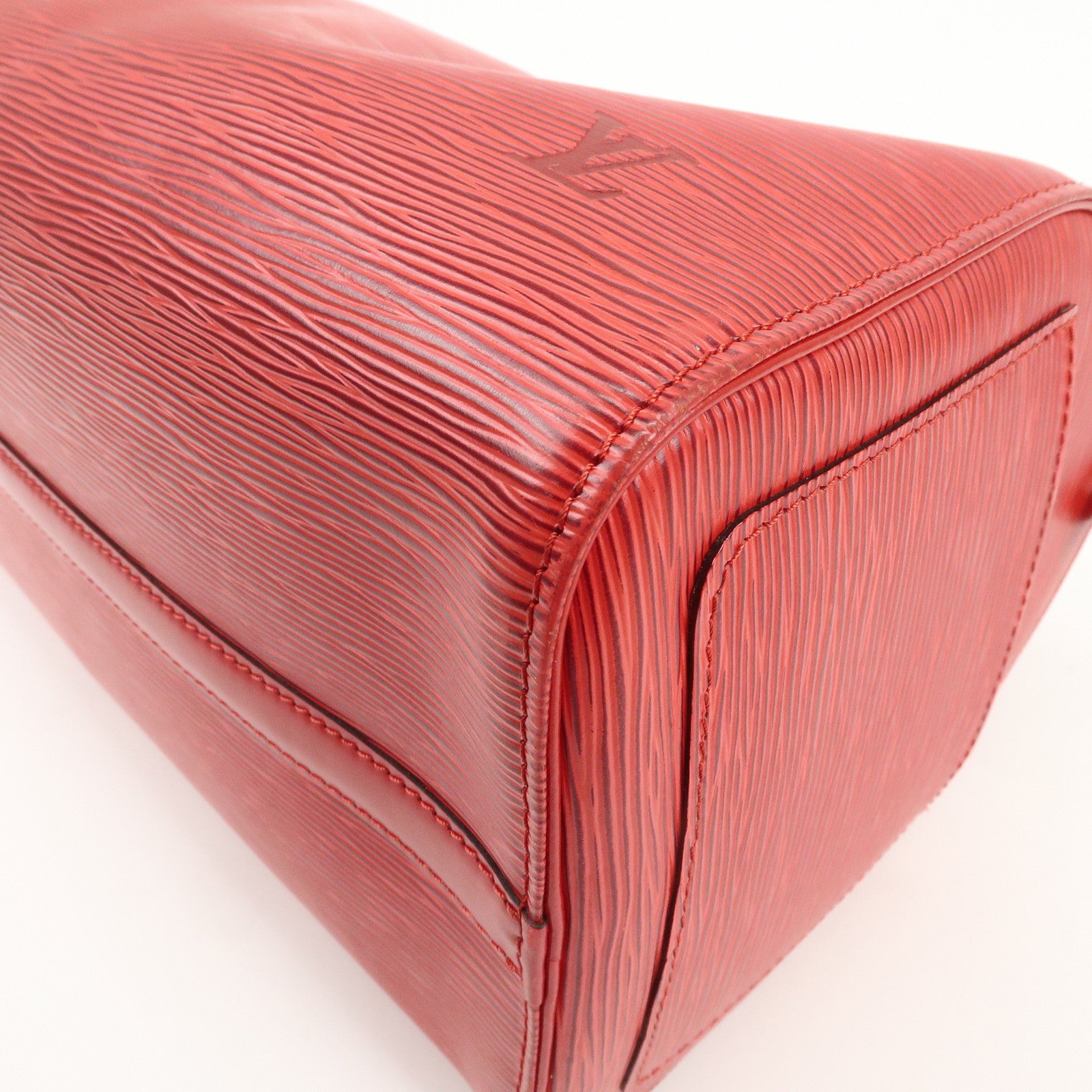 Louis Vuitton Epi Leather Speedy 30 Boston Bag Castilian Red M43007