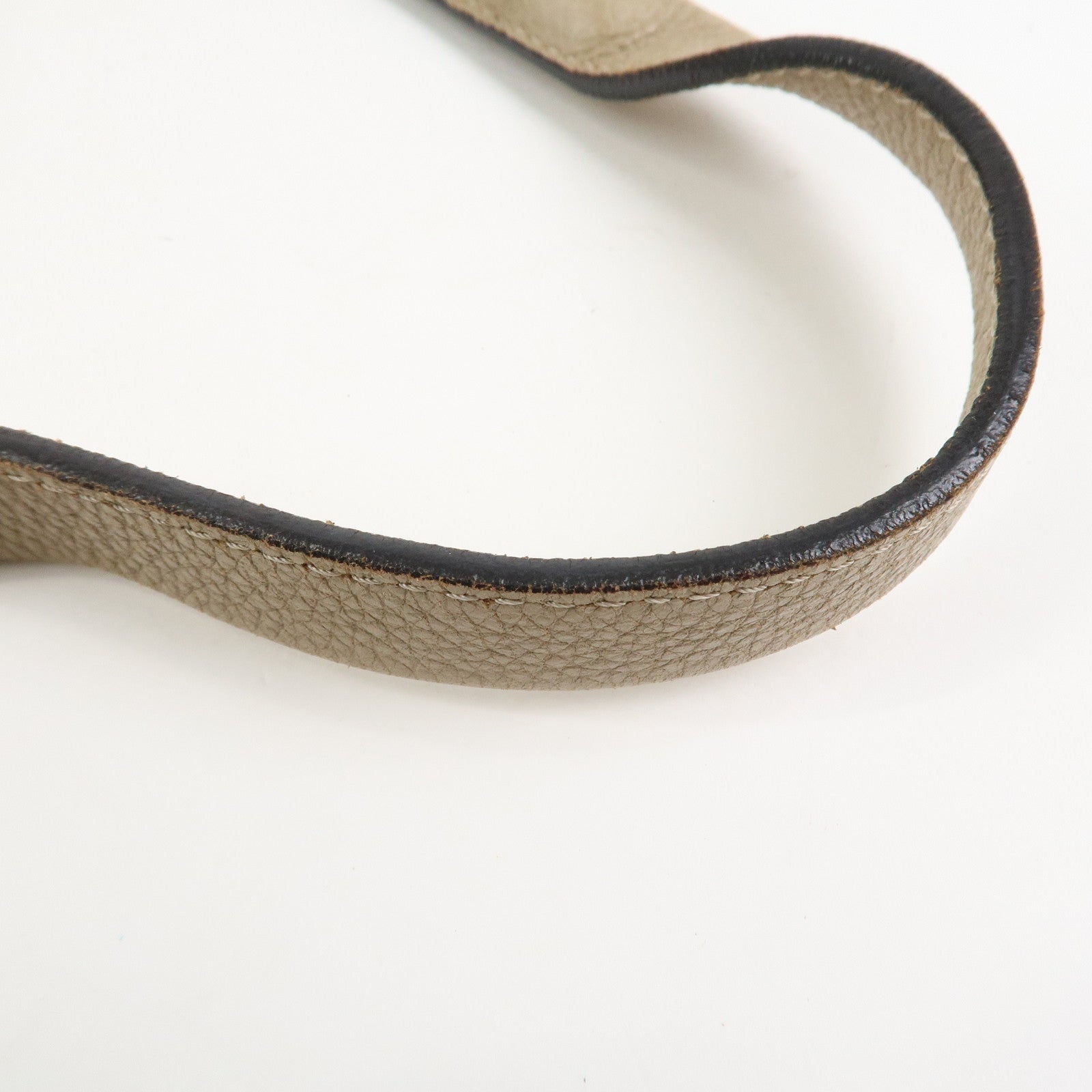 Chloe Parati Leather 2WAY Bag Shoulder Bag Beige