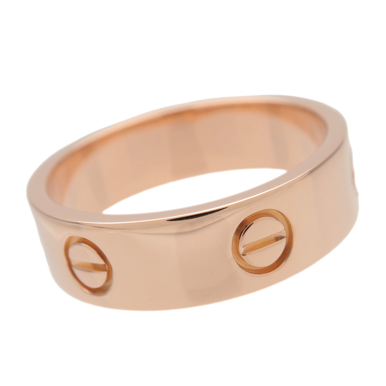 Cartier Love Ring K18 750PG Rose Gold #59 US9 EU59 HK20