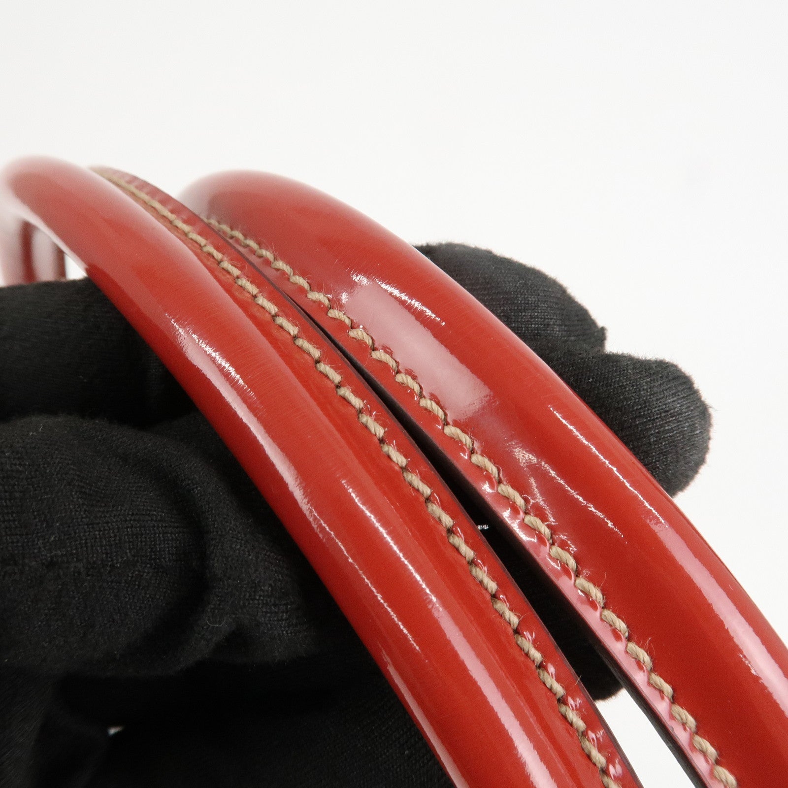 GUCCI JOY Collection GG Supreme PVC Patent Leather Tote Bag 197953