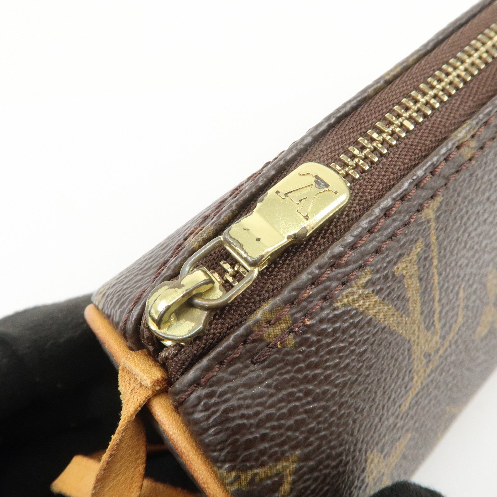 Louis Vuitton Monogram Mini Pouch for Papillon Bag New Style Brown