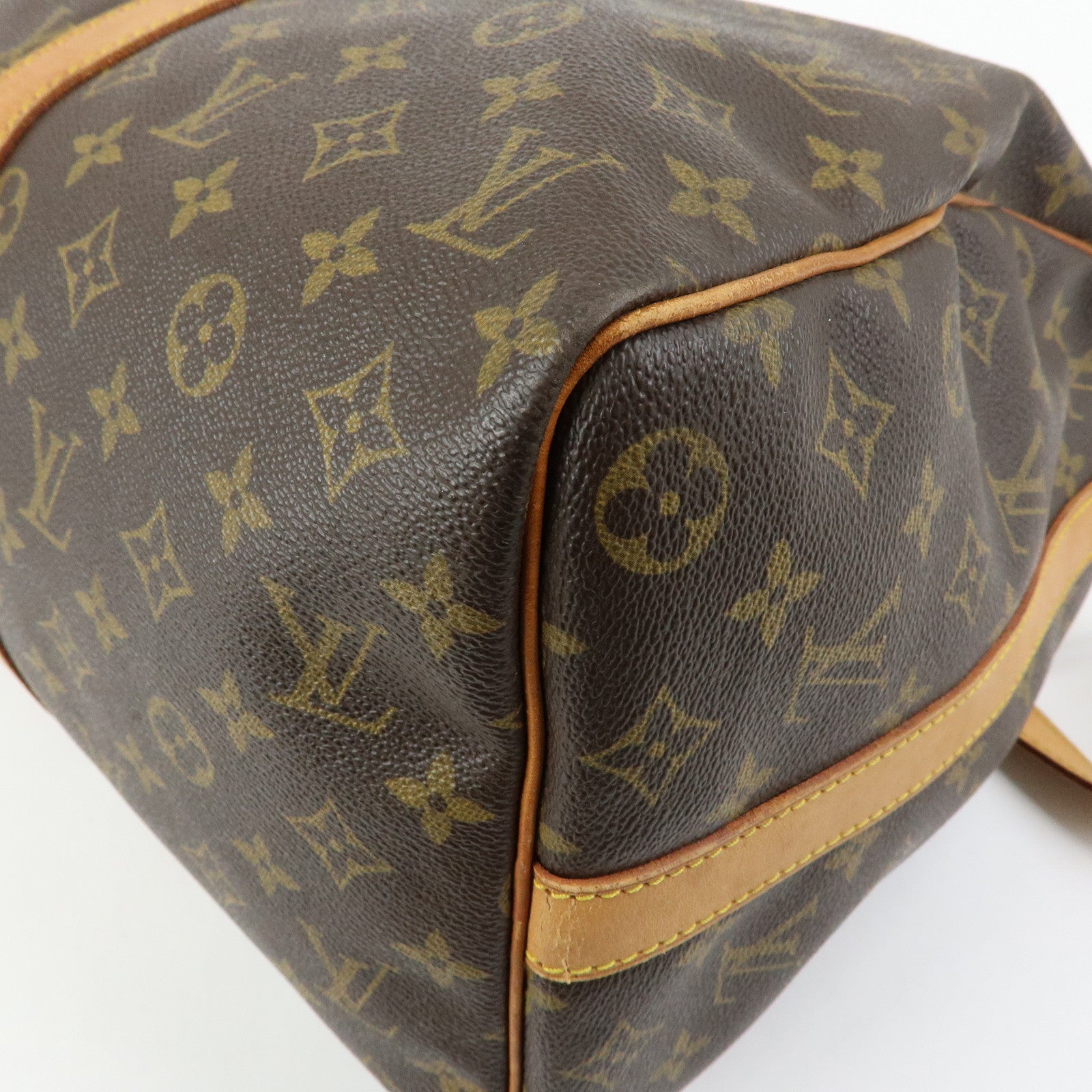 Louis Vuitton Monogram Keep All Bandouliere 45 Boston Bag M41418
