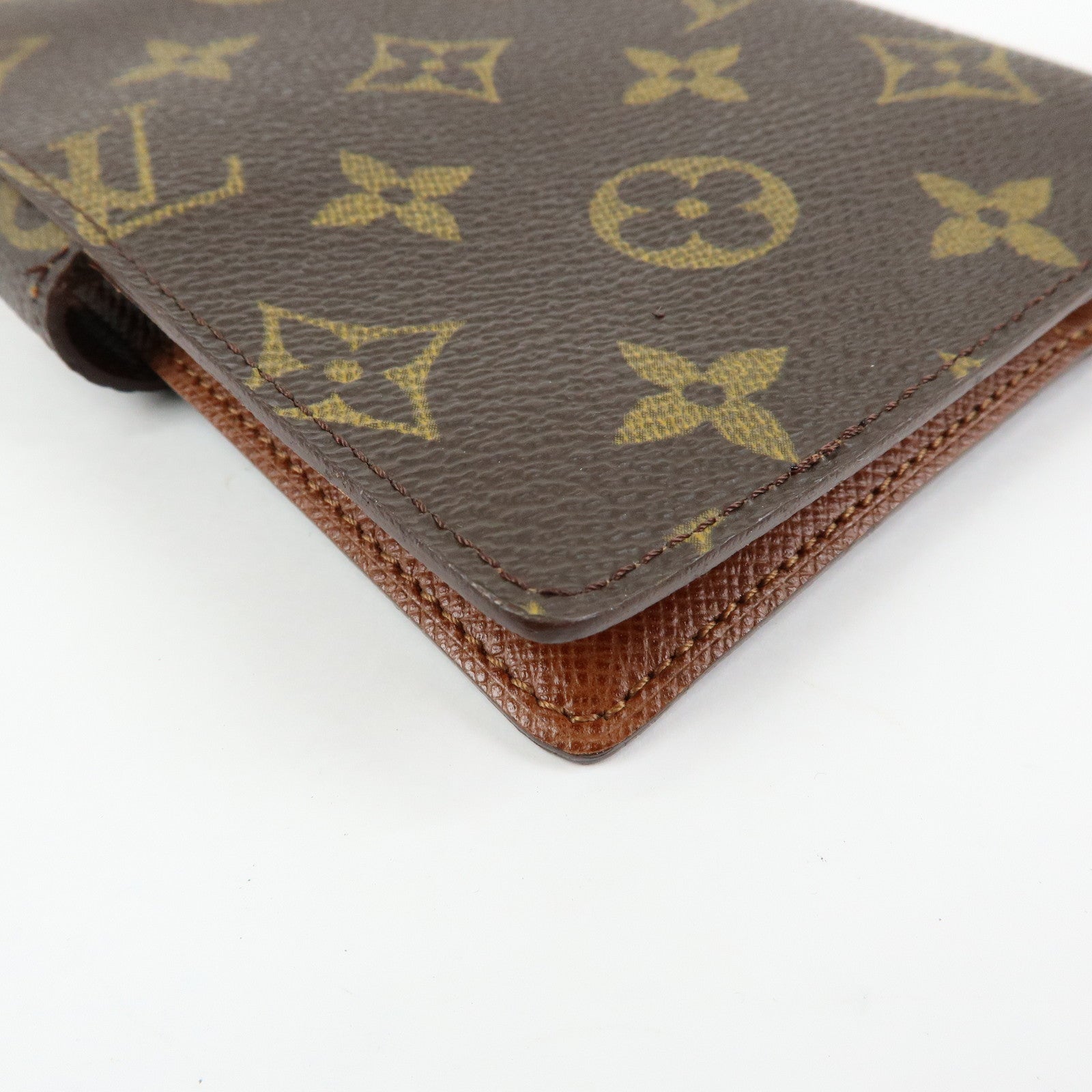 Louis Vuitton Monogram Agenda PM Planner Cover Brown R20005