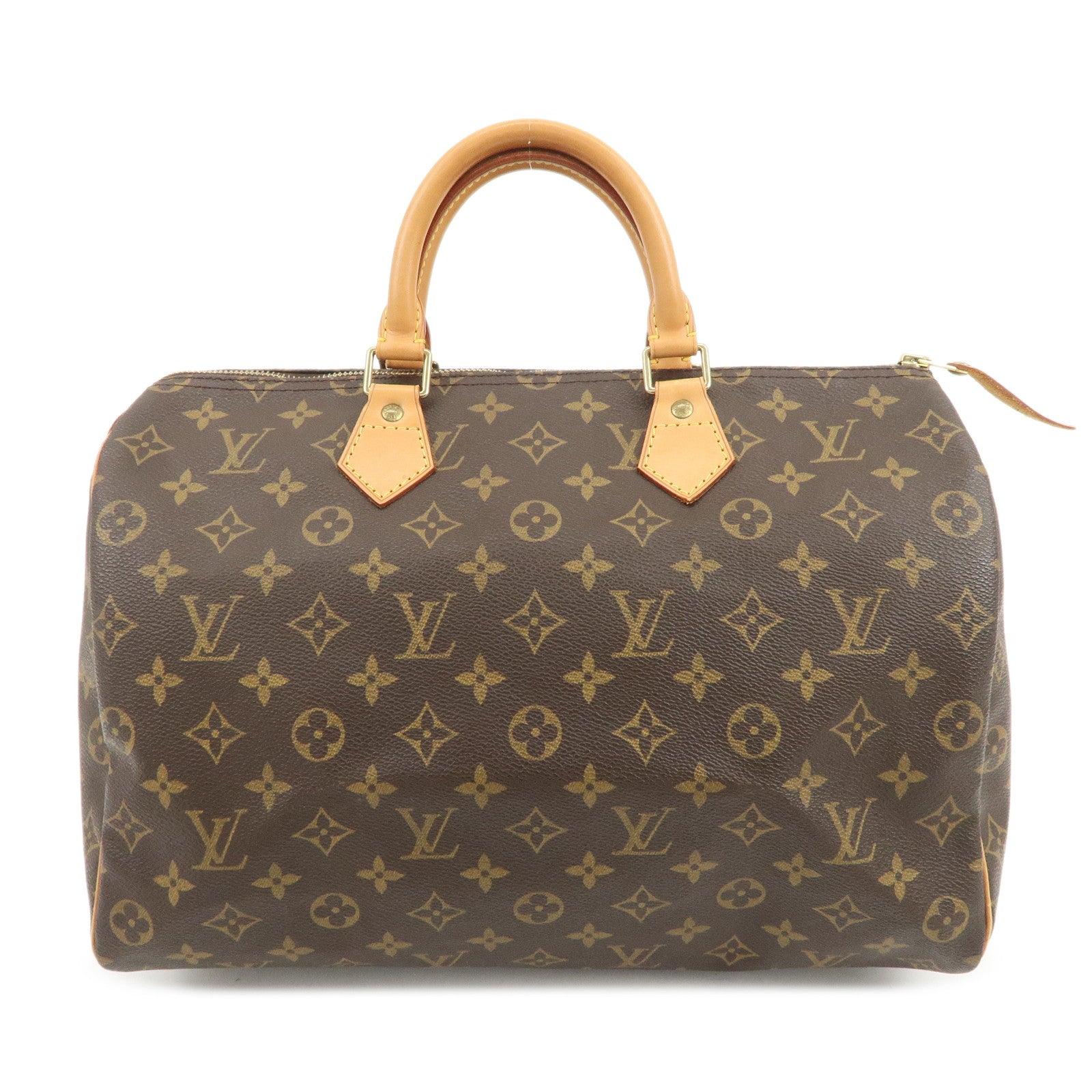 Louis Vuitton Monogram Speedy 35 Boston Bag Hand Bag M41524