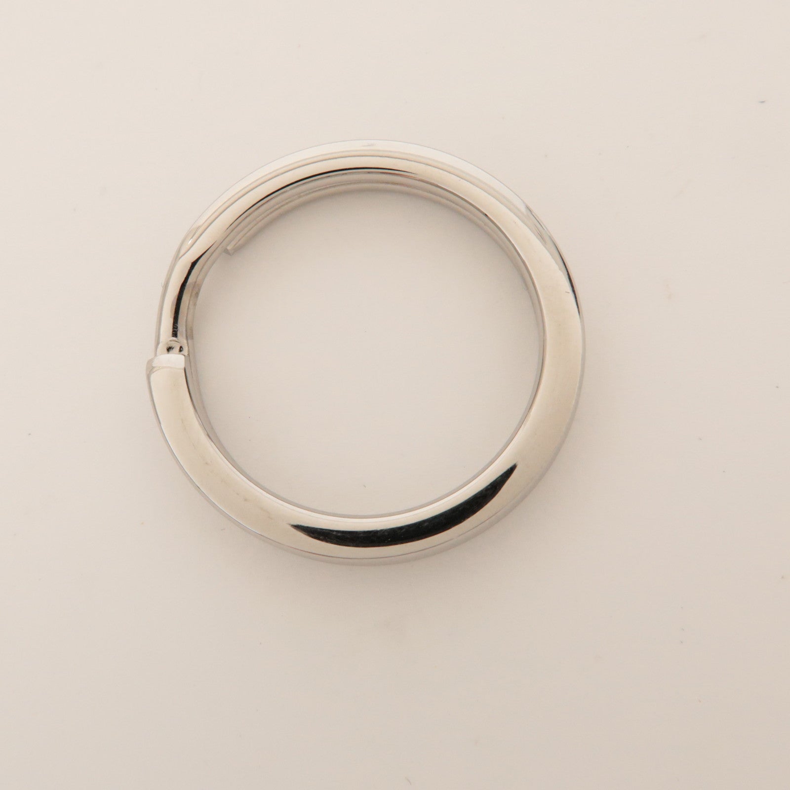 Cartier Stainless Steel Key Charm Key Holder Silver