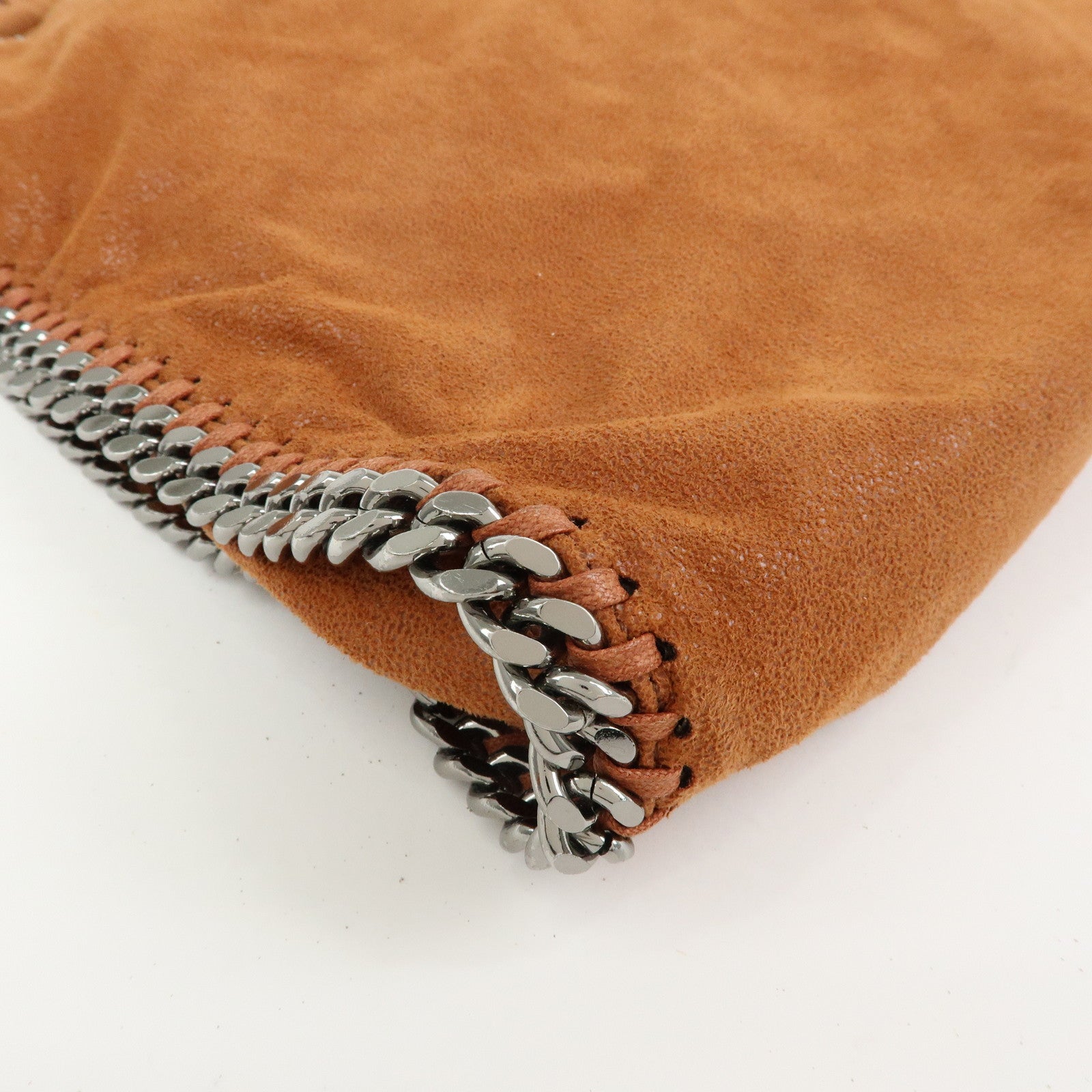 STELLA MCCARTNEY Falabella Polyester 2Way Bag Hand Bag Brown