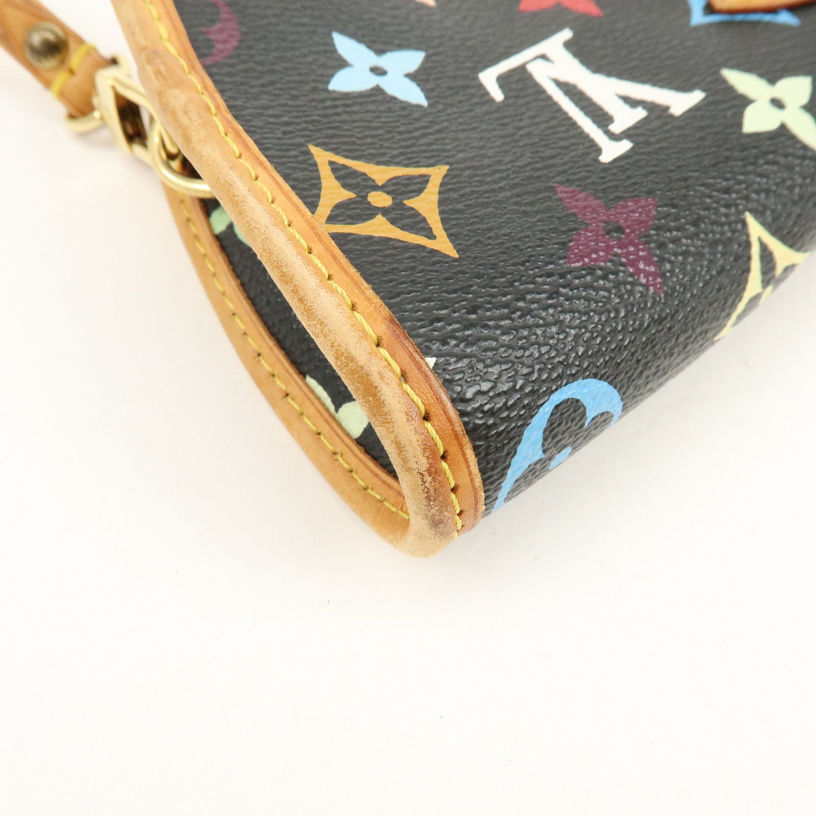 Louis Vuitton Monogram Multi Color Shirley Shoulder Bag Noir M40050