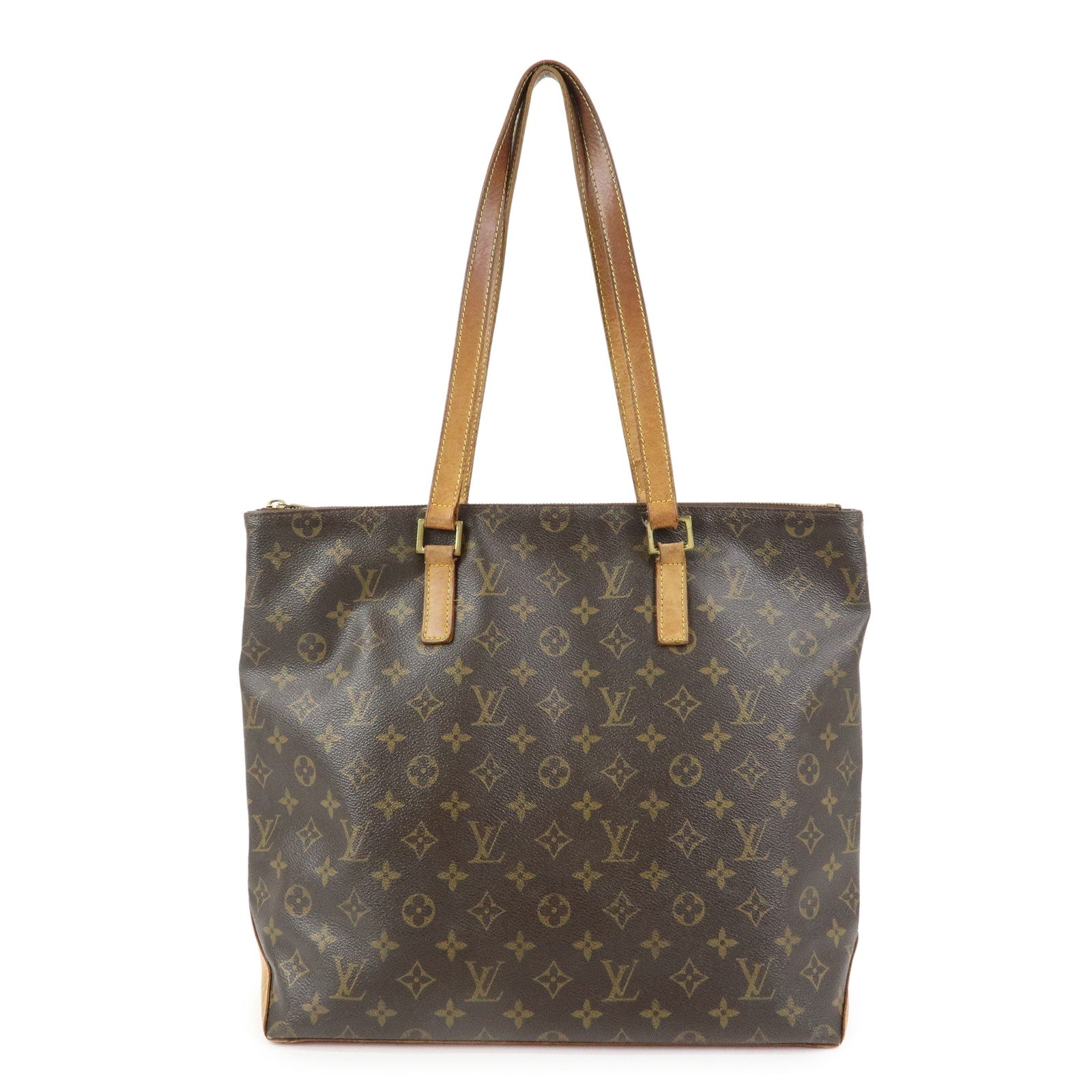 Louis Vuitton Monogram Cabas Mezzo Tote Bag Shoulder Bag M51151