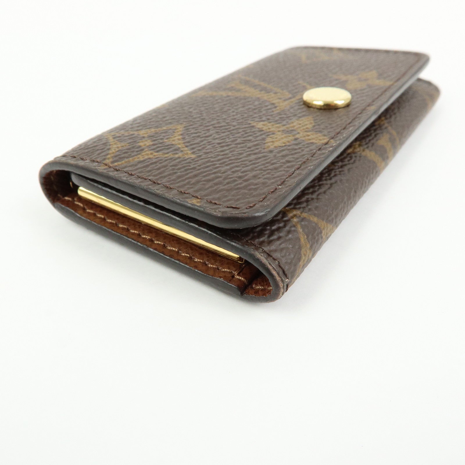 Louis Vuitton Monogram Multicles 4 Key Case Key Holder Brown M69517