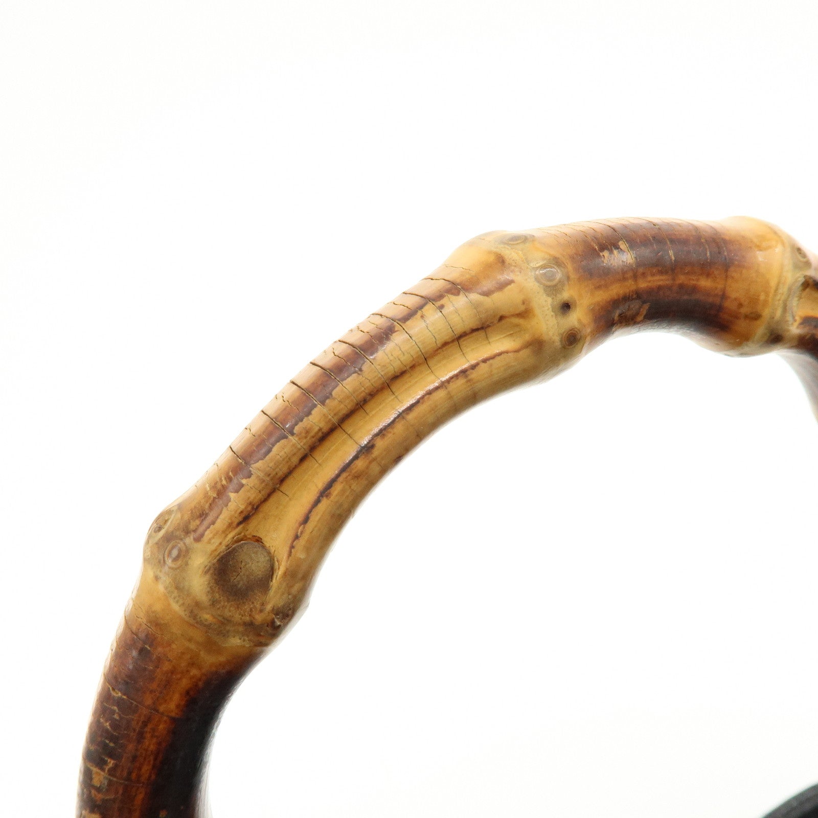 GUCCI Bamboo Shopper Medium 2Way Bag Shoulder Bag Black 323660