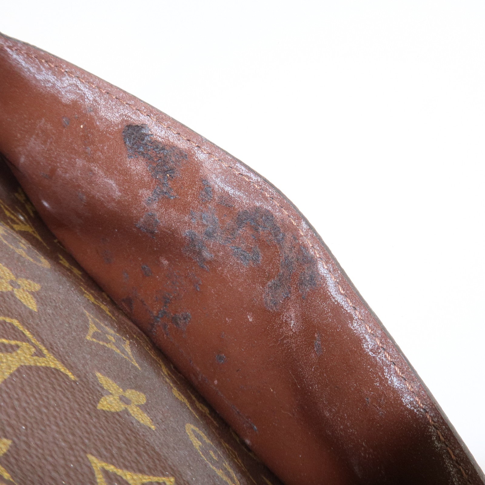 Louis Vuitton Monogram Pochette Homme Clutch Bag Brown M51795