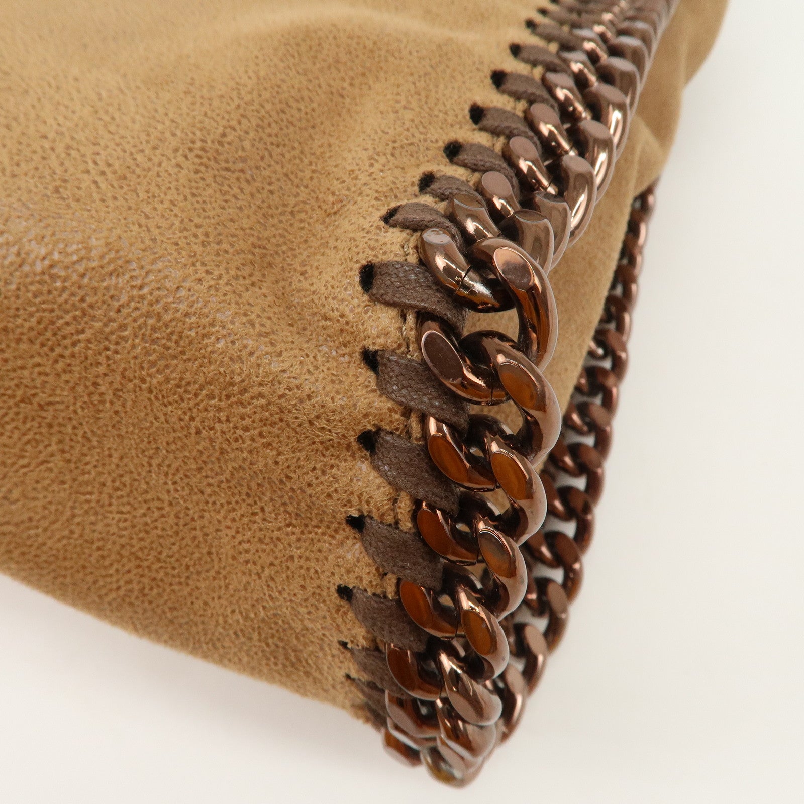 STELLA MCCARTNEY Polyester Falabella 2Way Bag Brown 234387