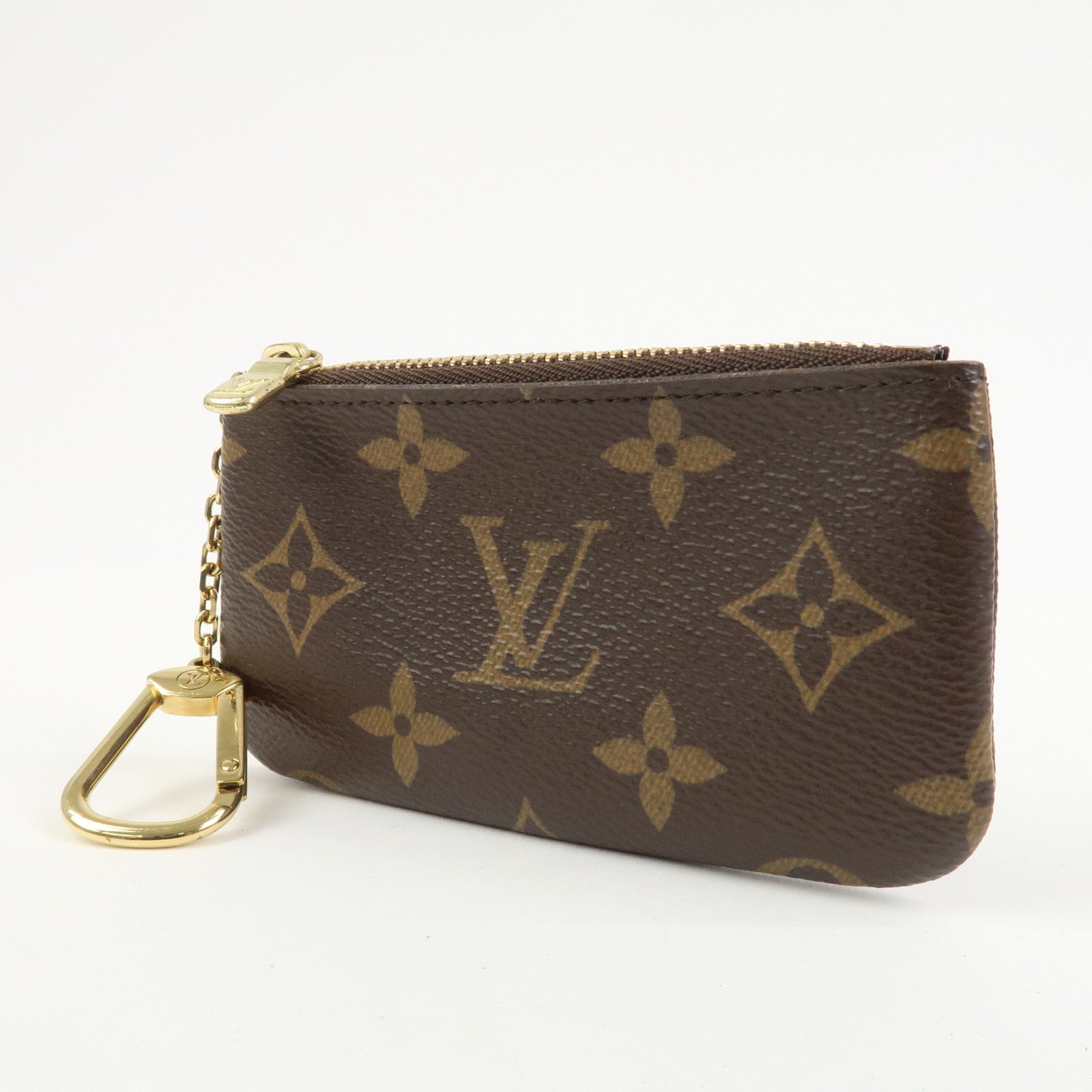 Louis Vuitton Monogram Pochette Cles Coin Case Key Case M62650