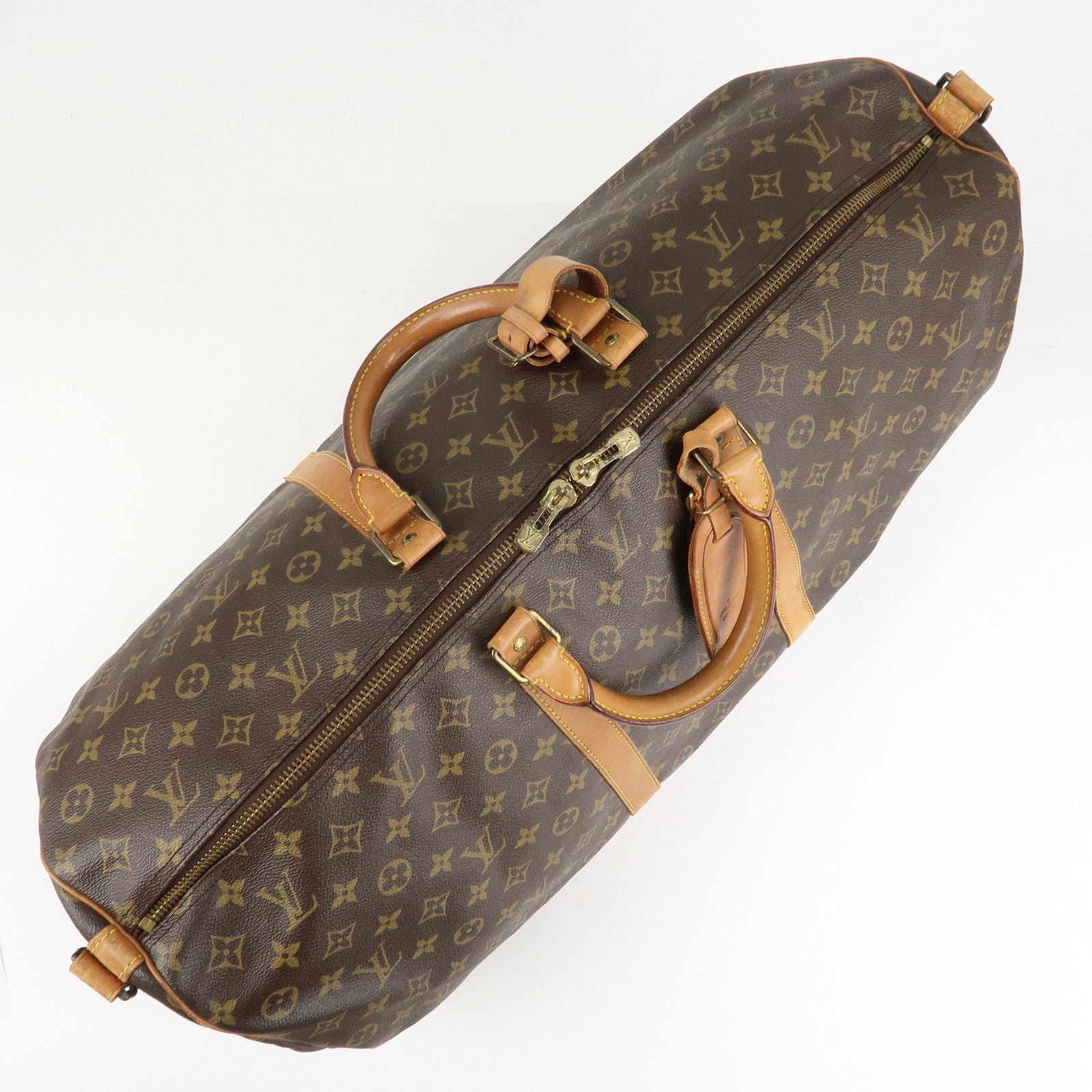 Louis Vuitton Monogram Keep All Bandouliere 60 Boston Bag M41412 Used