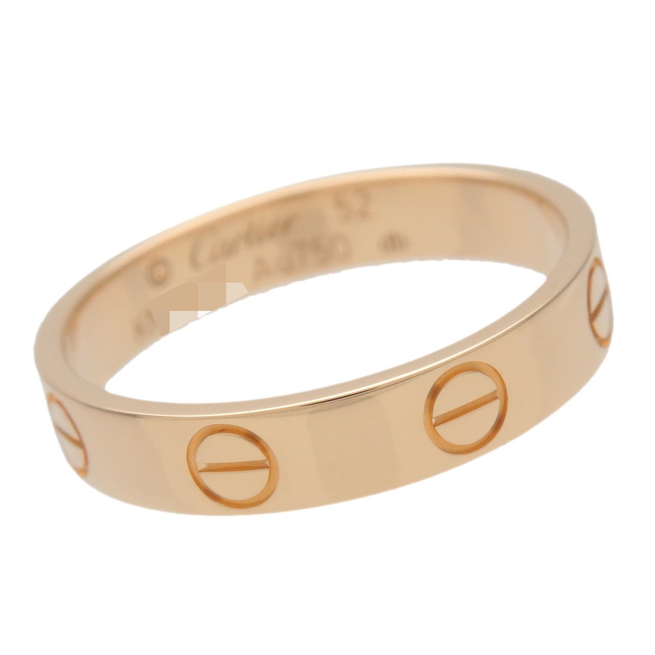 Cartier Mini Love Ring K18 750YG Yellow Gold #52 US6 EU52 HK13