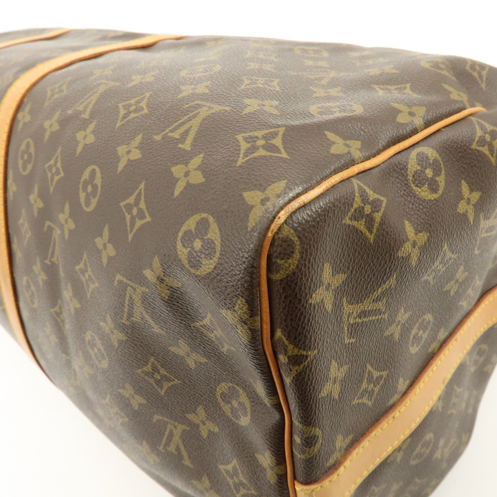 Louis Vuitton Monogram Keep All Bandouliere 60 Boston Bag M41412