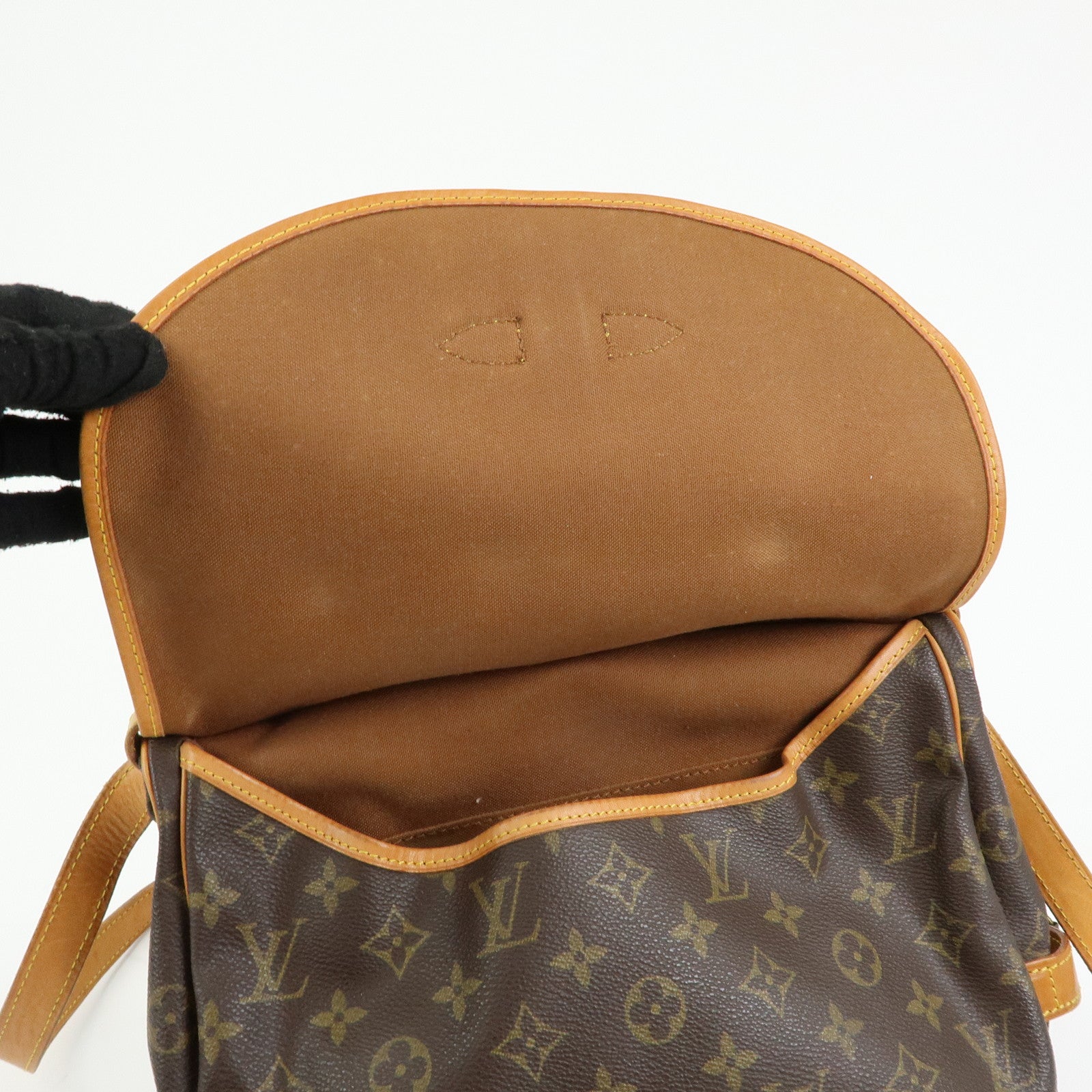 Louis Vuitton Monogram Saumur 30 Canvas Shoulder Bag Brown M42256