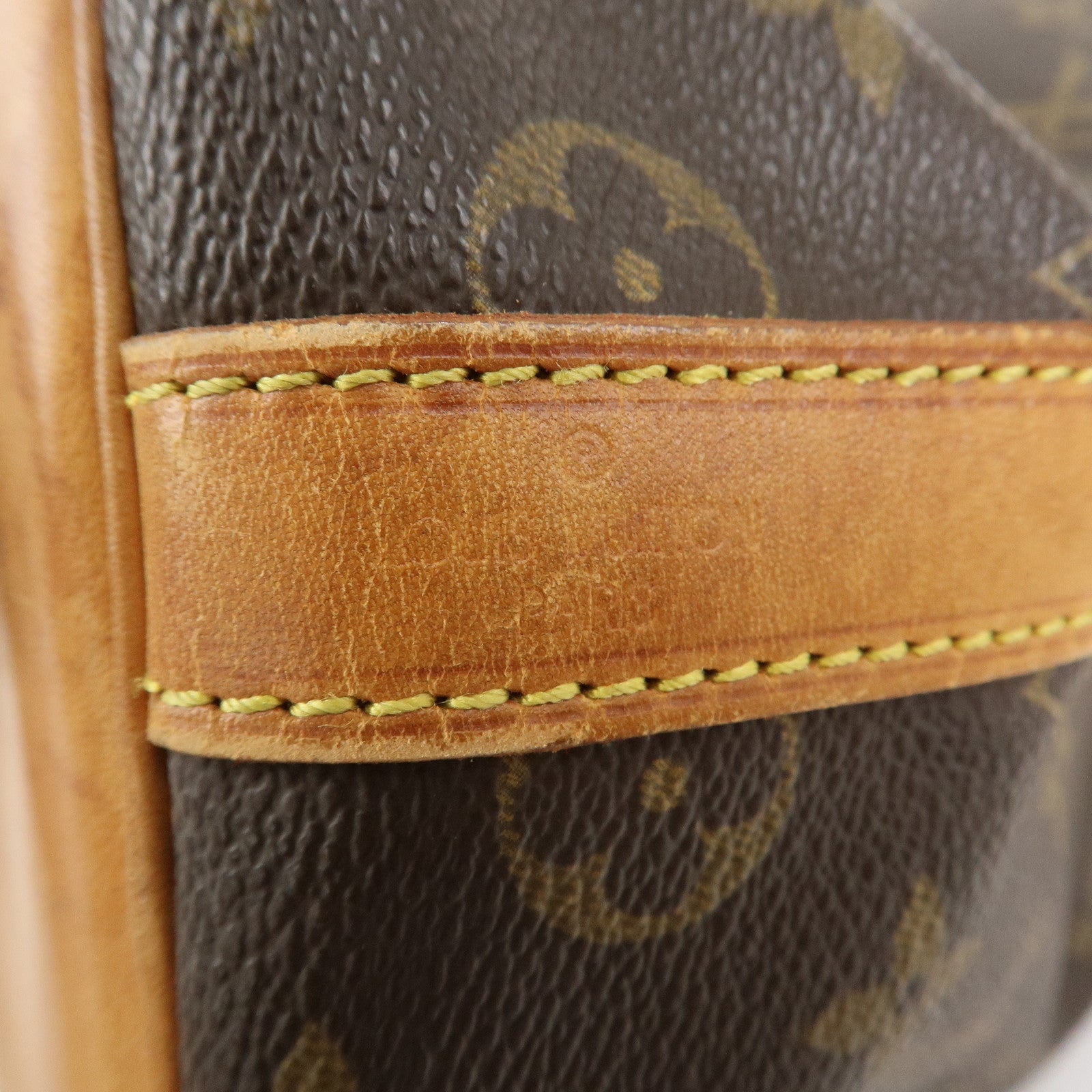 Louis Vuitton Monogram Petit Noe Shoulder Bag Brown M42226