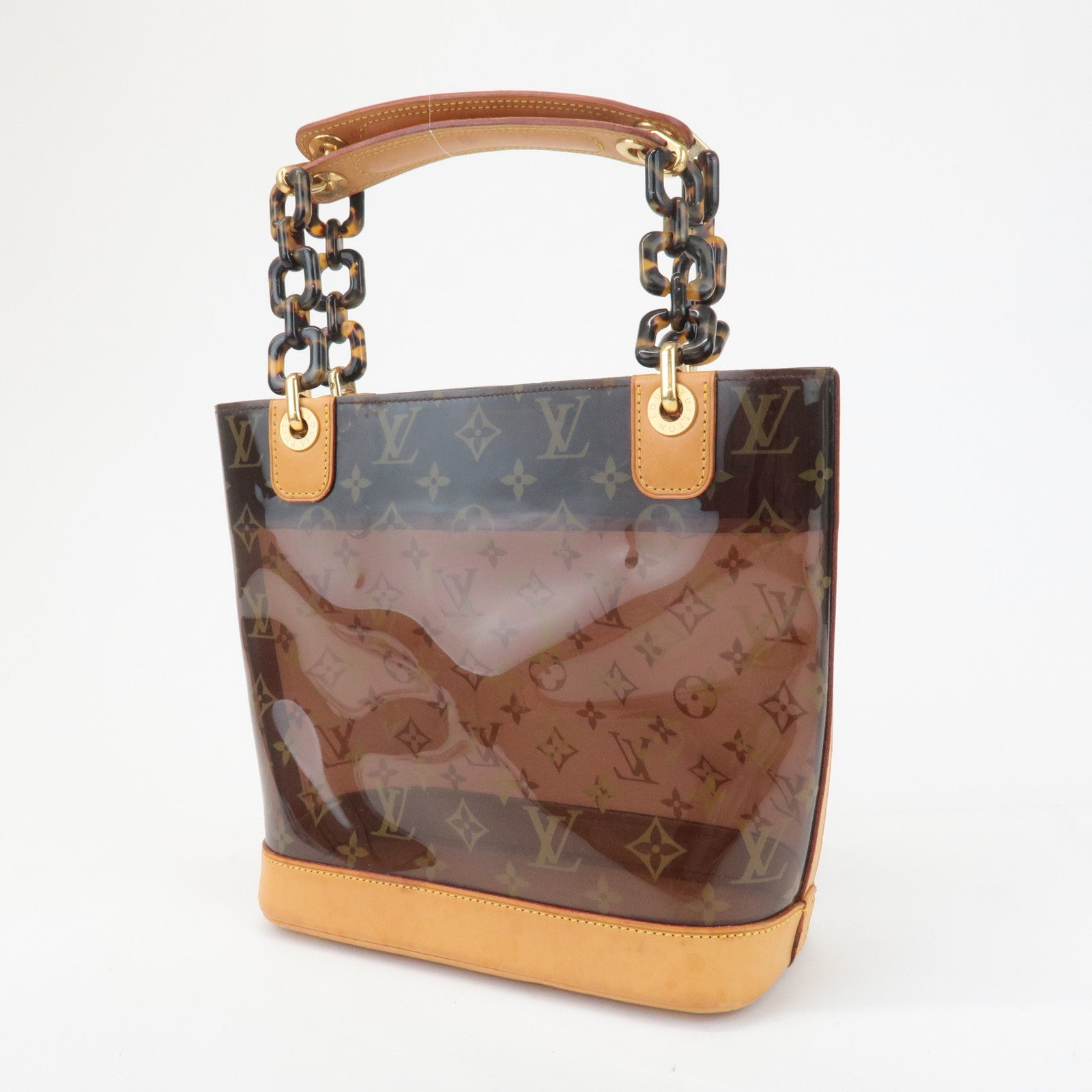 Louis Vuitton Monogram Vinyl Cabas Ambre MM Tote Bag M92501