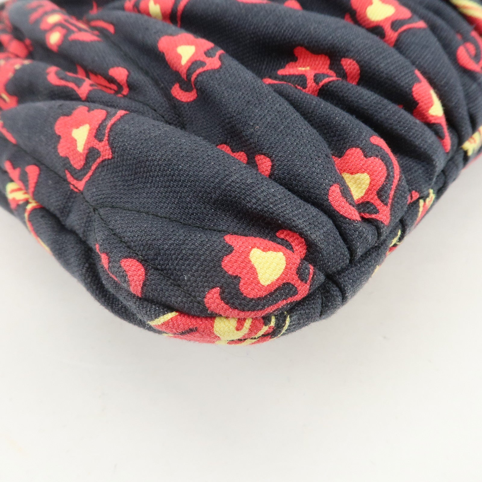 MIU MIU Matelasse 2Way Hand Bag Japan Limited Black Red