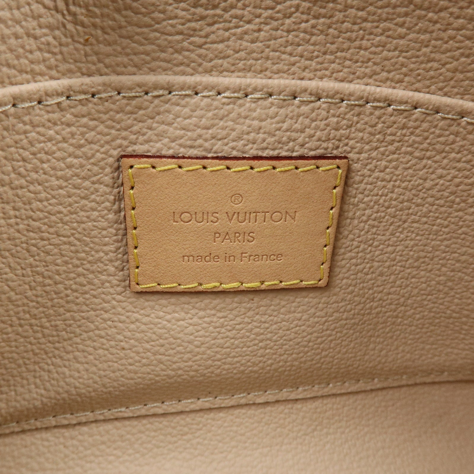 Louis Vuitton Monogram Pochette Cosmetic PM Pouch Brown M47515