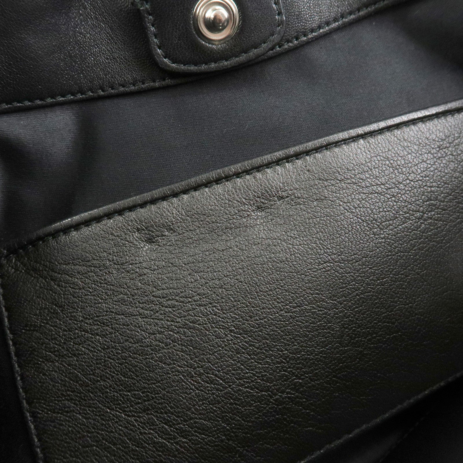 MIU MIU Matelasse Nappa Crystal 2Way Shoulder Bag Black 5BE896