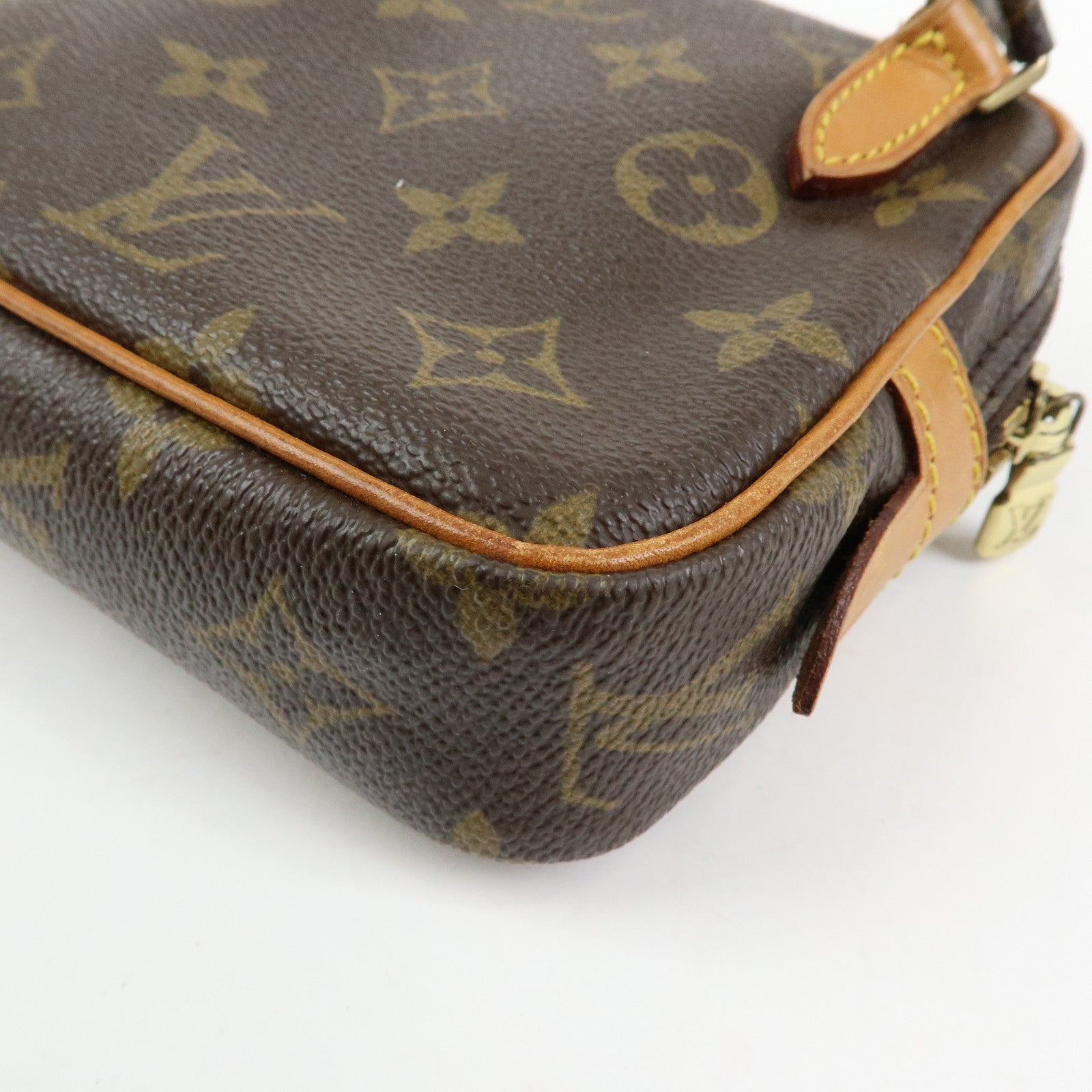 Louis Vuitton Monogram Pochette Marly Bandouliere Bag Brown M51828