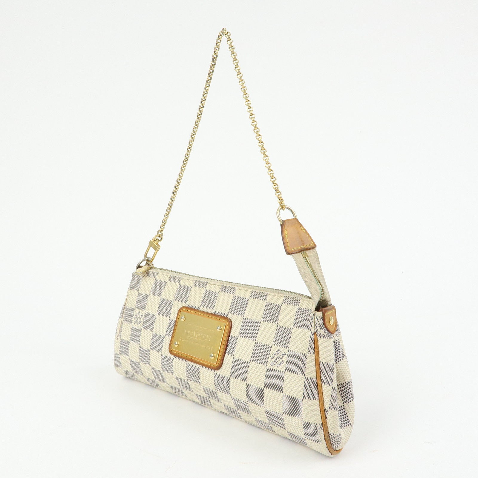 Louis Vuitton Damier Azur Eva 2Way Bag Hand Bag Shoulder Bag N55214