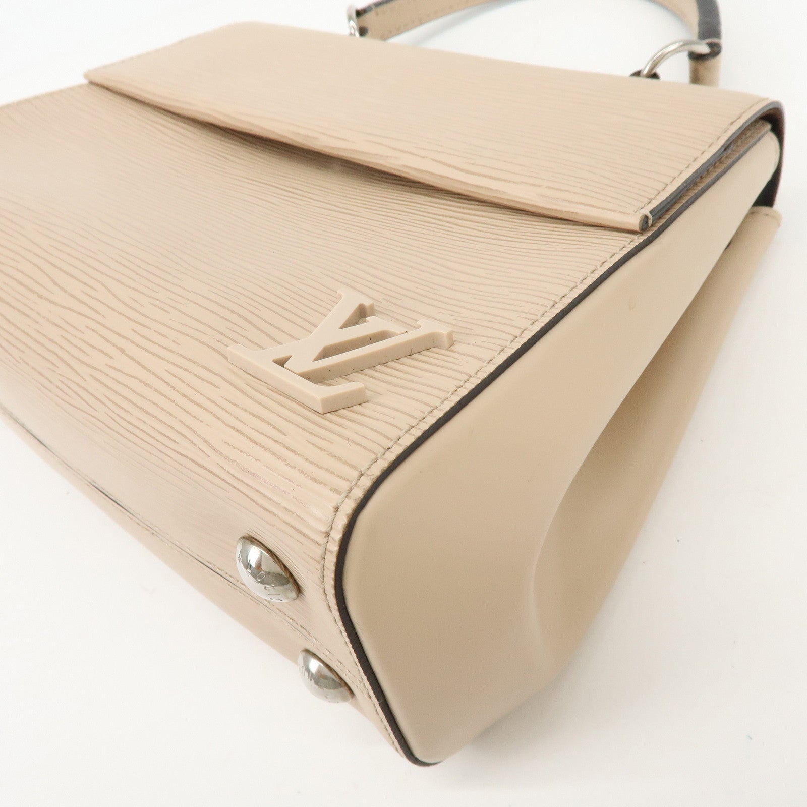 Louis Vuitton Cluny BB Epi Leather 2Way Bag Hand Bag Dune M41317