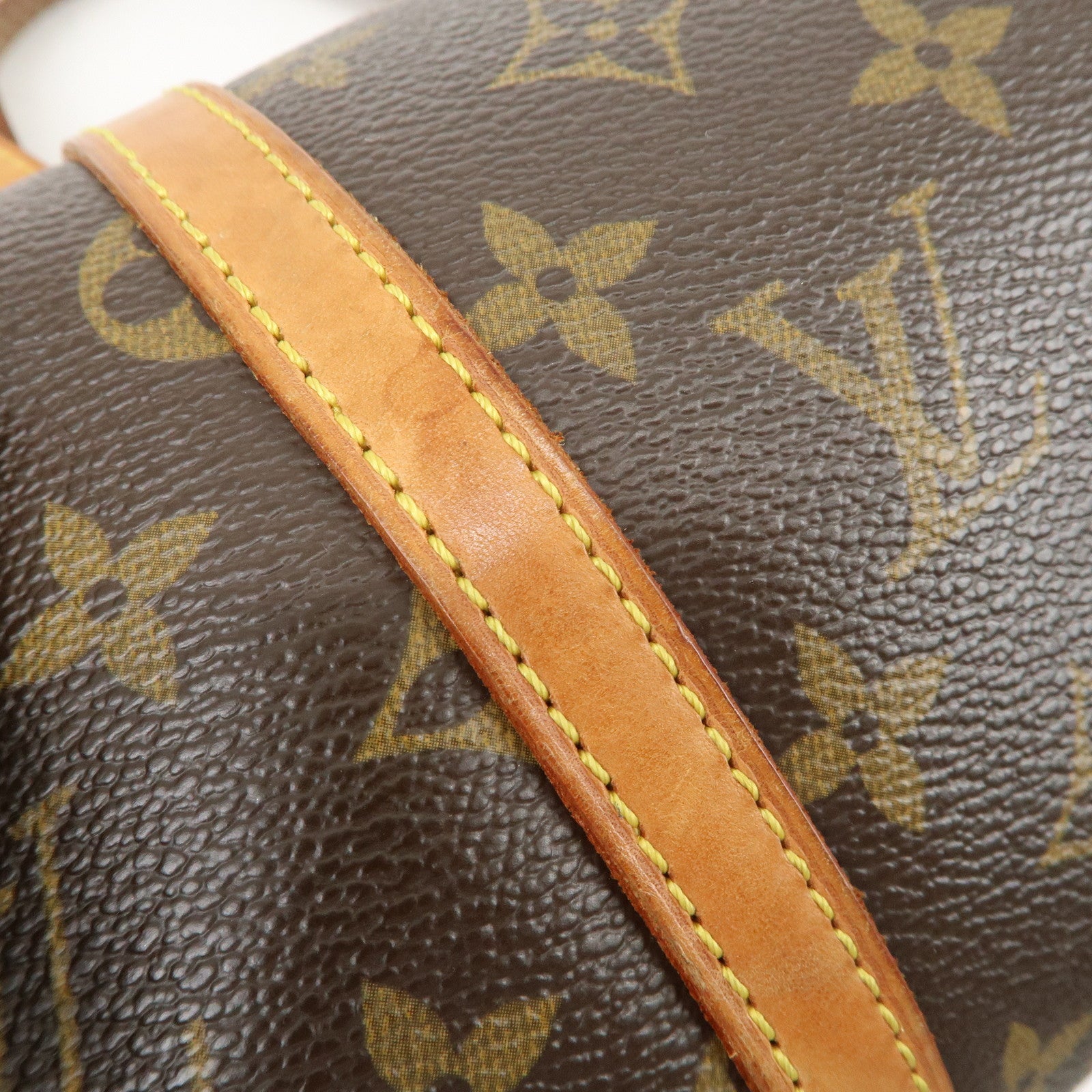 Louis Vuitton Monogram Papillon 30 Hand Bag Brown M51385