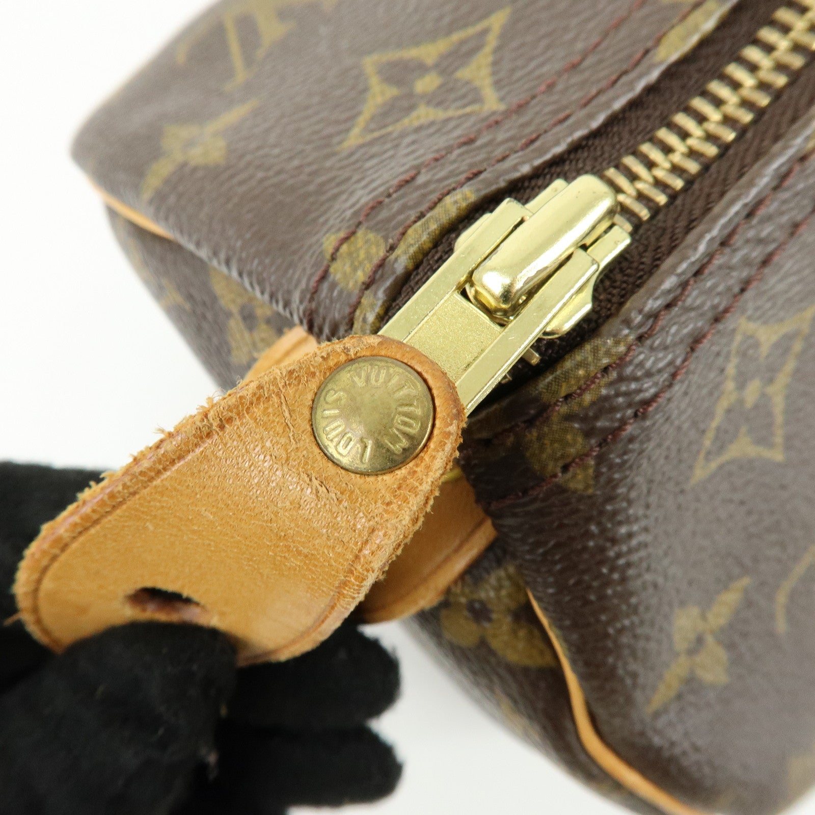 Louis Vuitton Monogram Speedy 30 Boston Bag Hand Bag Brown M41526